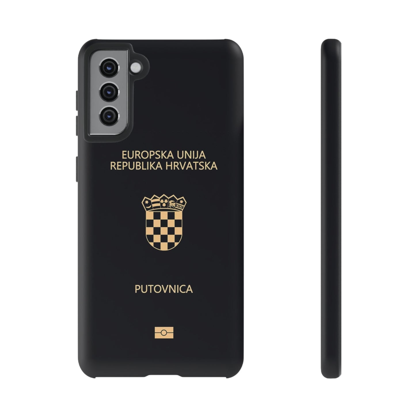 Phone Case-Croatian Passort | Tough-Samsung Galaxy S21 Plus-Matte-PhoneCaseBoss-Phone-Best-Phone-Cases