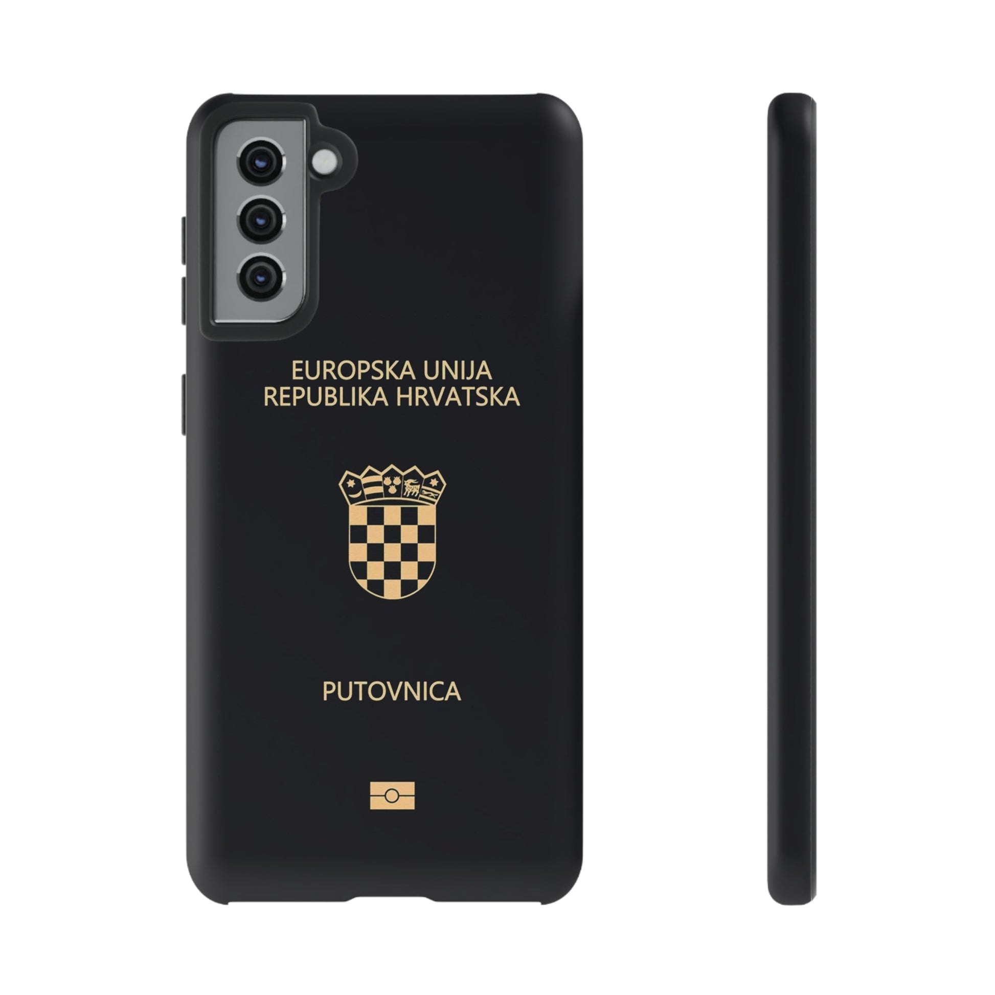 Phone Case-Croatian Passort | Tough-Samsung Galaxy S21 Plus-Matte-PhoneCaseBoss-Phone-Best-Phone-Cases