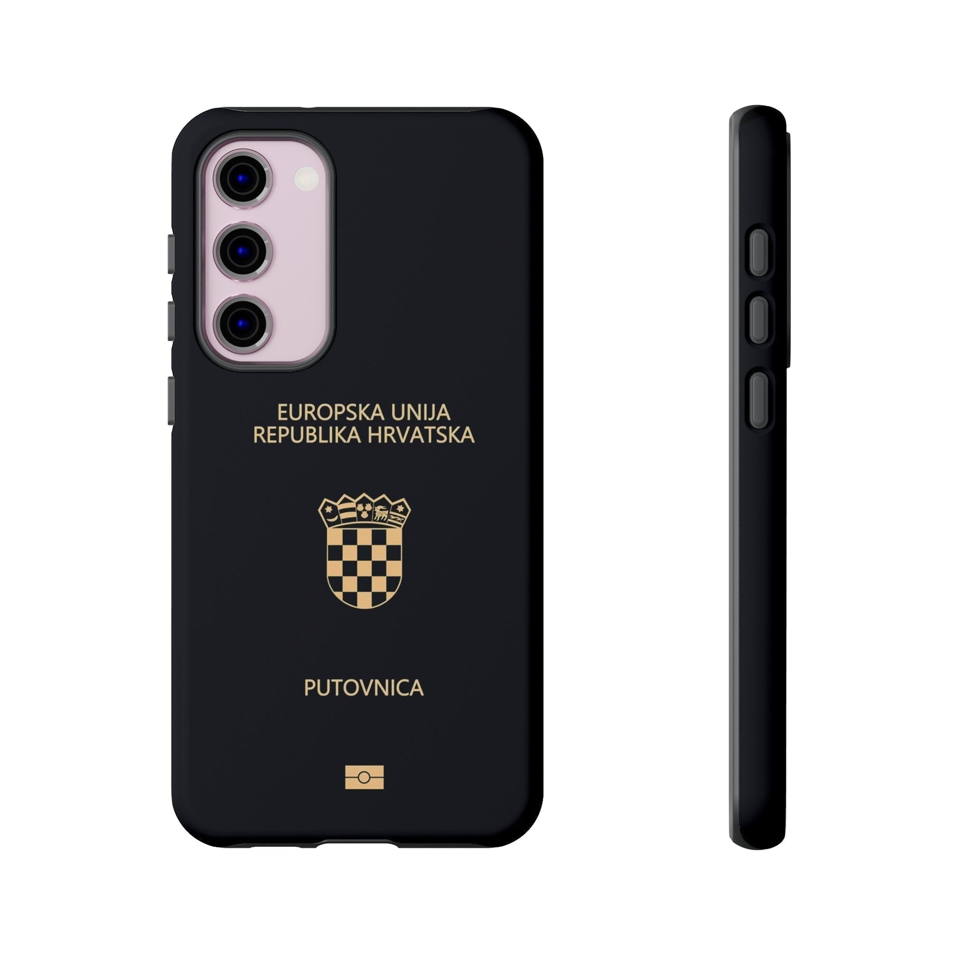 Phone Case-Croatian Passort | Tough-Samsung Galaxy S23 Plus-Matte-PhoneCaseBoss-Phone-Best-Phone-Cases