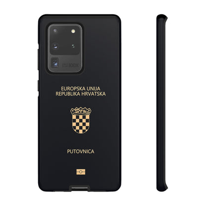 Phone Case-Croatian Passort | Tough-Samsung Galaxy S20 Ultra-Glossy-PhoneCaseBoss-Phone-Best-Phone-Cases