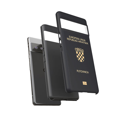 Phone Case-Croatian Passort | Tough-PhoneCaseBoss-Phone-Best-Phone-Cases
