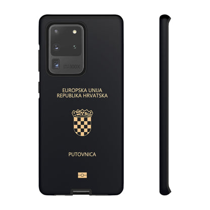 Phone Case-Croatian Passort | Tough-Samsung Galaxy S20 Ultra-Matte-PhoneCaseBoss-Phone-Best-Phone-Cases