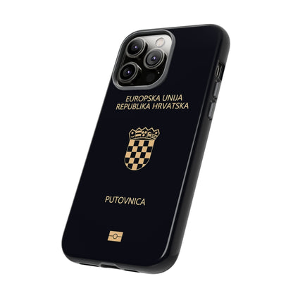 Phone Case-Croatian Passort | Tough-PhoneCaseBoss-Phone-Best-Phone-Cases
