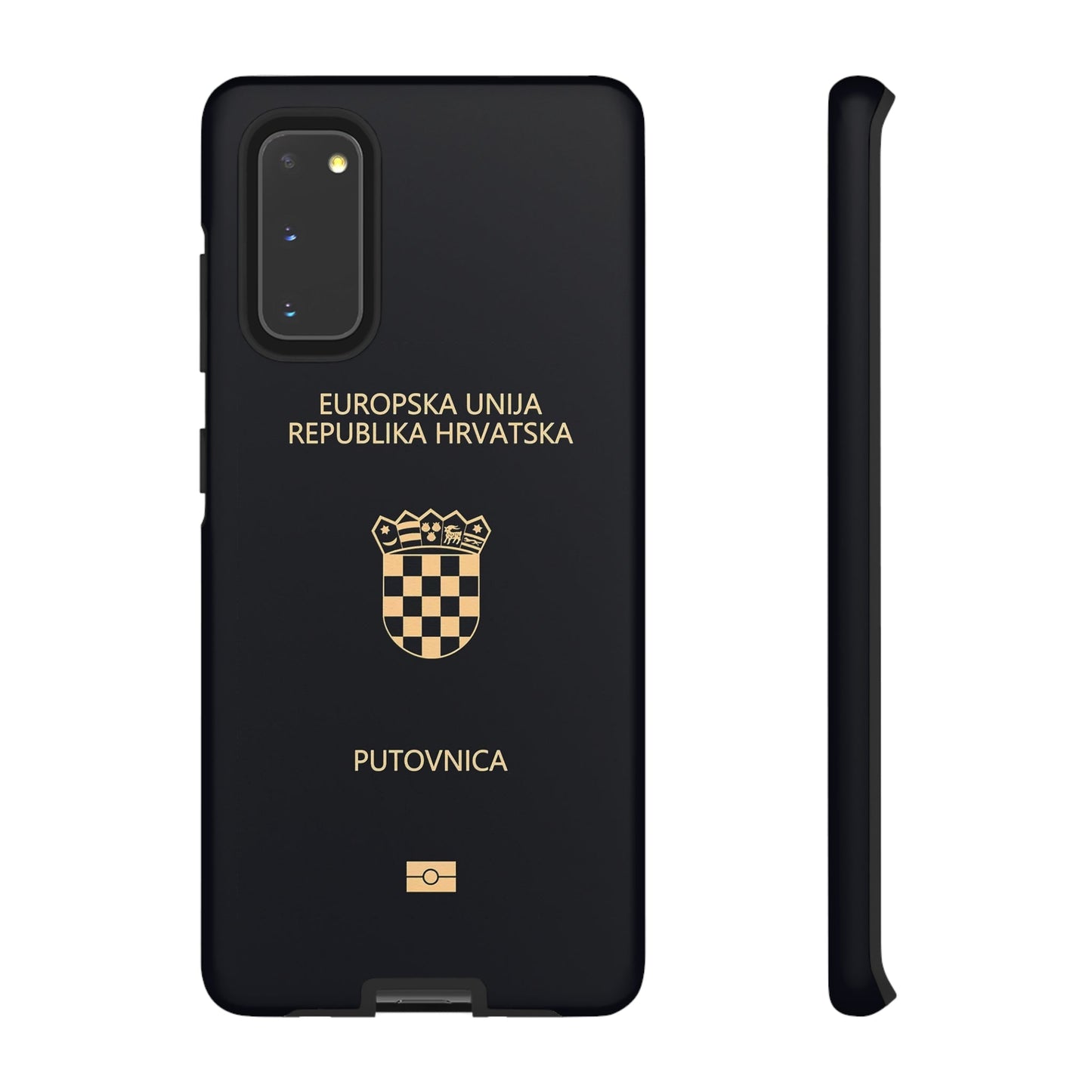 Phone Case-Croatian Passort | Tough-Samsung Galaxy S20-Matte-PhoneCaseBoss-Phone-Best-Phone-Cases