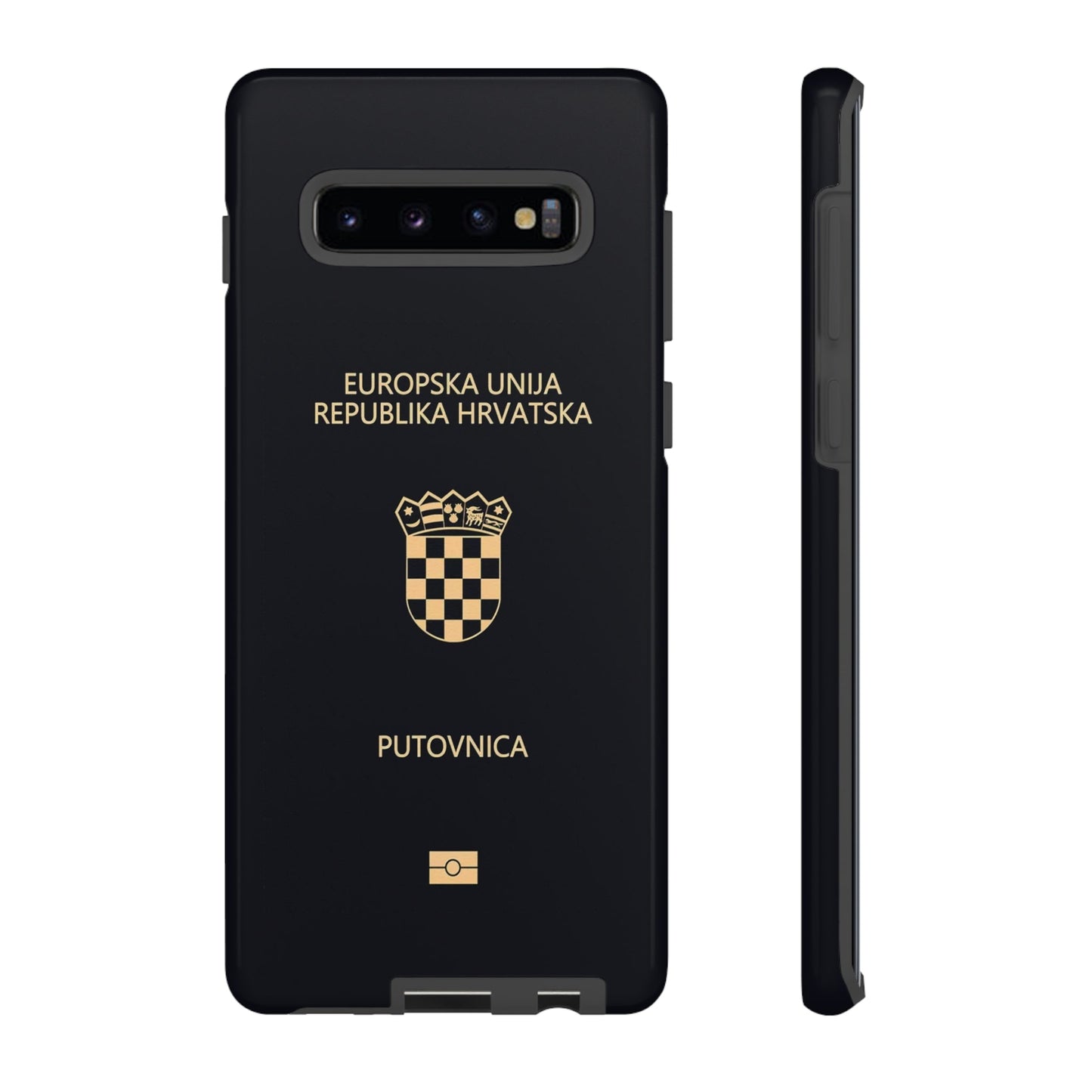 Phone Case-Croatian Passort | Tough-Samsung Galaxy S10 Plus-Glossy-PhoneCaseBoss-Phone-Best-Phone-Cases