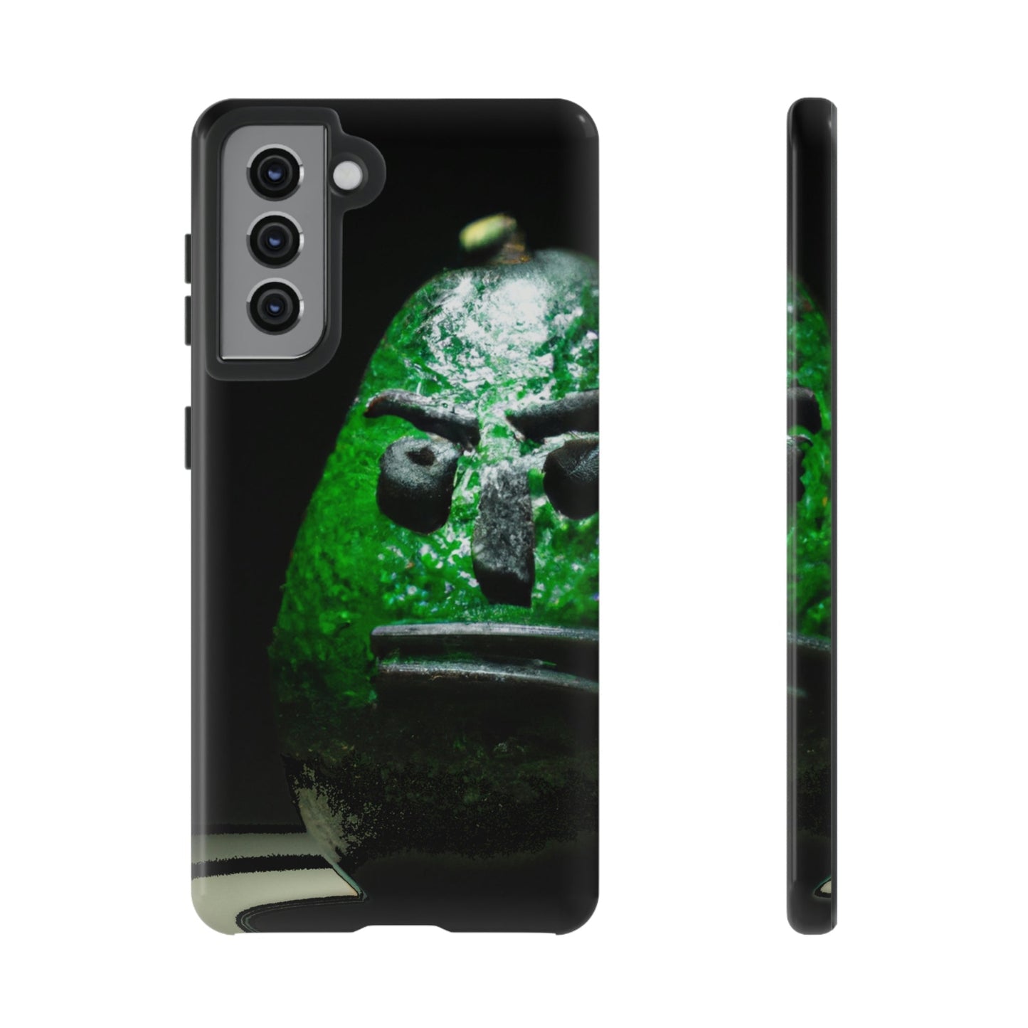 Phone Case-DARK AVOCADO | Tough-Samsung Galaxy S21-Glossy-PhoneCaseBoss-Phone-Best-Phone-Cases