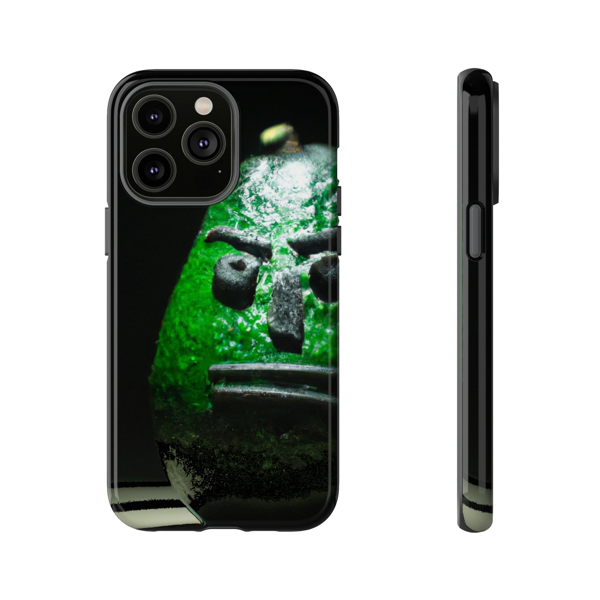 Phone Case-DARK AVOCADO | Tough-iPhone 14 Pro Max-Glossy-PhoneCaseBoss-Phone-Best-Phone-Cases