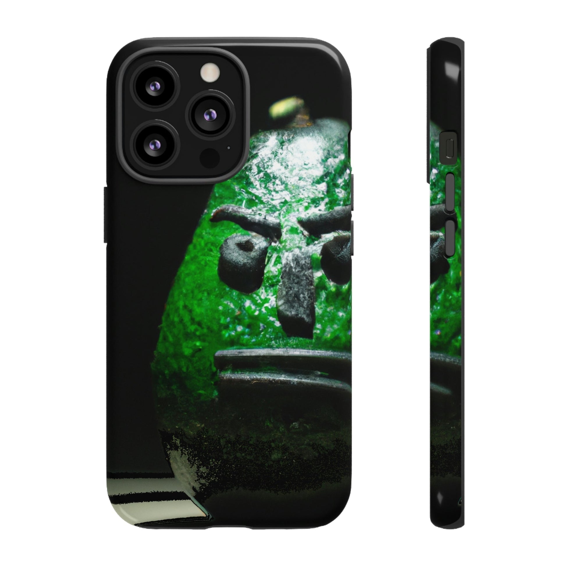 Phone Case-DARK AVOCADO | Tough-iPhone 13 Pro-Glossy-PhoneCaseBoss-Phone-Best-Phone-Cases