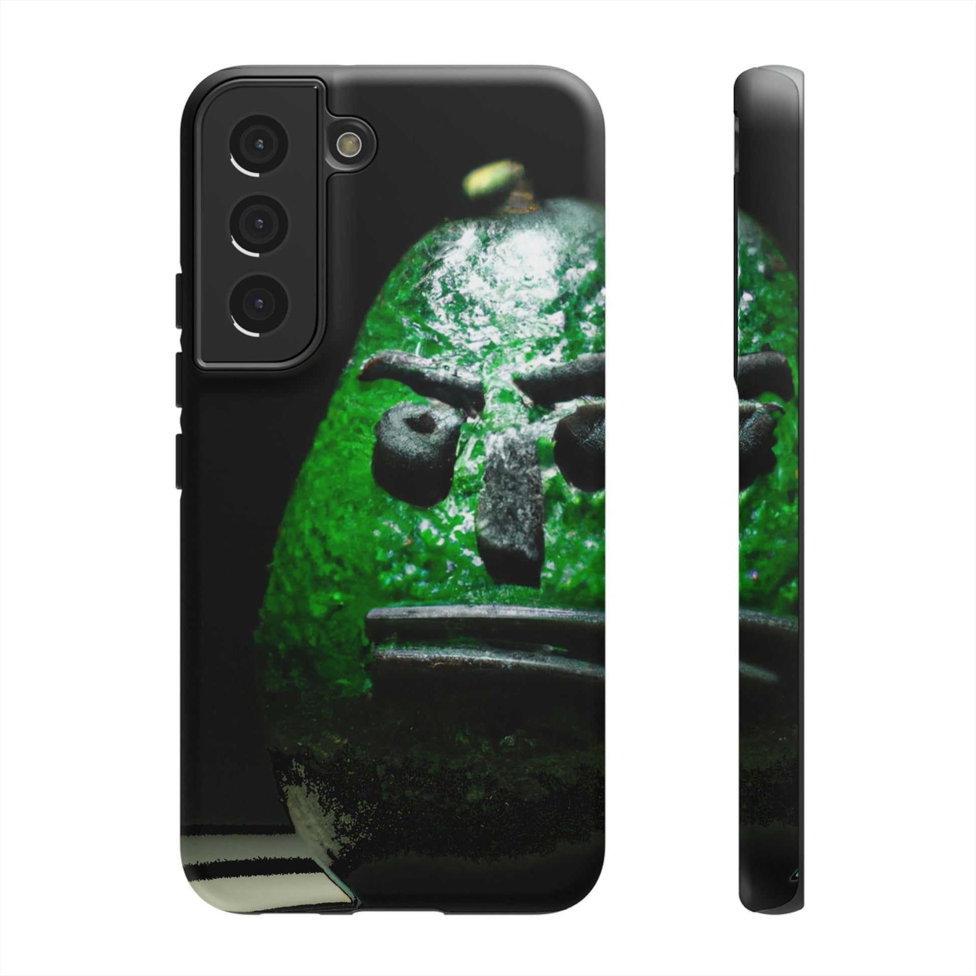 Phone Case-DARK AVOCADO | Tough-Samsung Galaxy S22-Matte-PhoneCaseBoss-Phone-Best-Phone-Cases