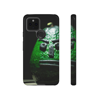 Phone Case-DARK AVOCADO | Tough-Google Pixel 5 5G-Glossy-PhoneCaseBoss-Phone-Best-Phone-Cases