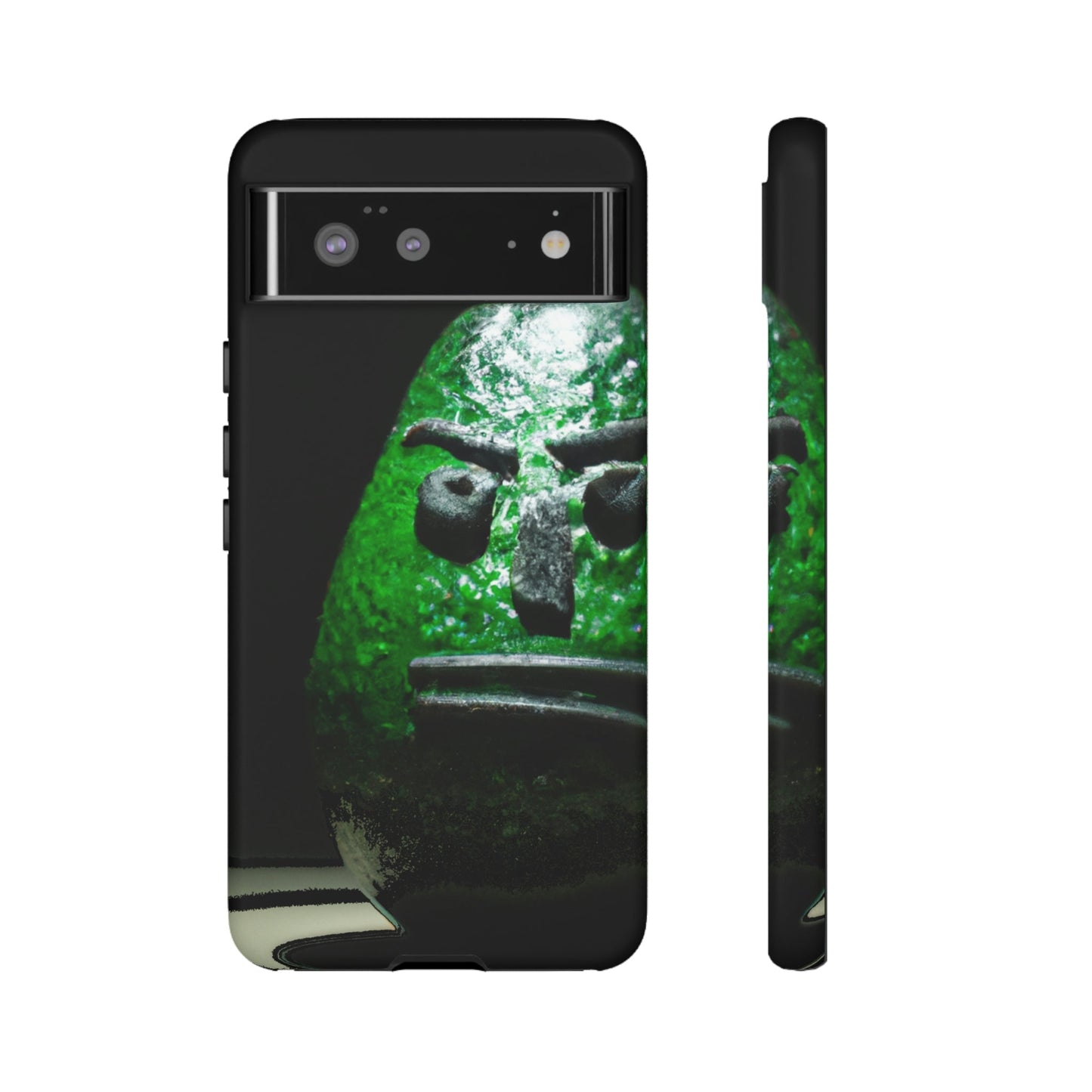 Phone Case-DARK AVOCADO | Tough-Google Pixel 6-Matte-PhoneCaseBoss-Phone-Best-Phone-Cases