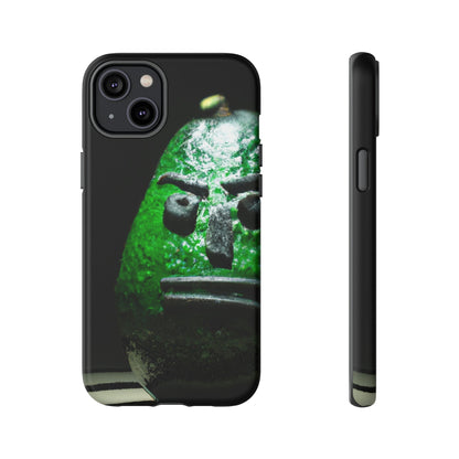 Phone Case-DARK AVOCADO | Tough-iPhone 14 Plus-Matte-PhoneCaseBoss-Phone-Best-Phone-Cases