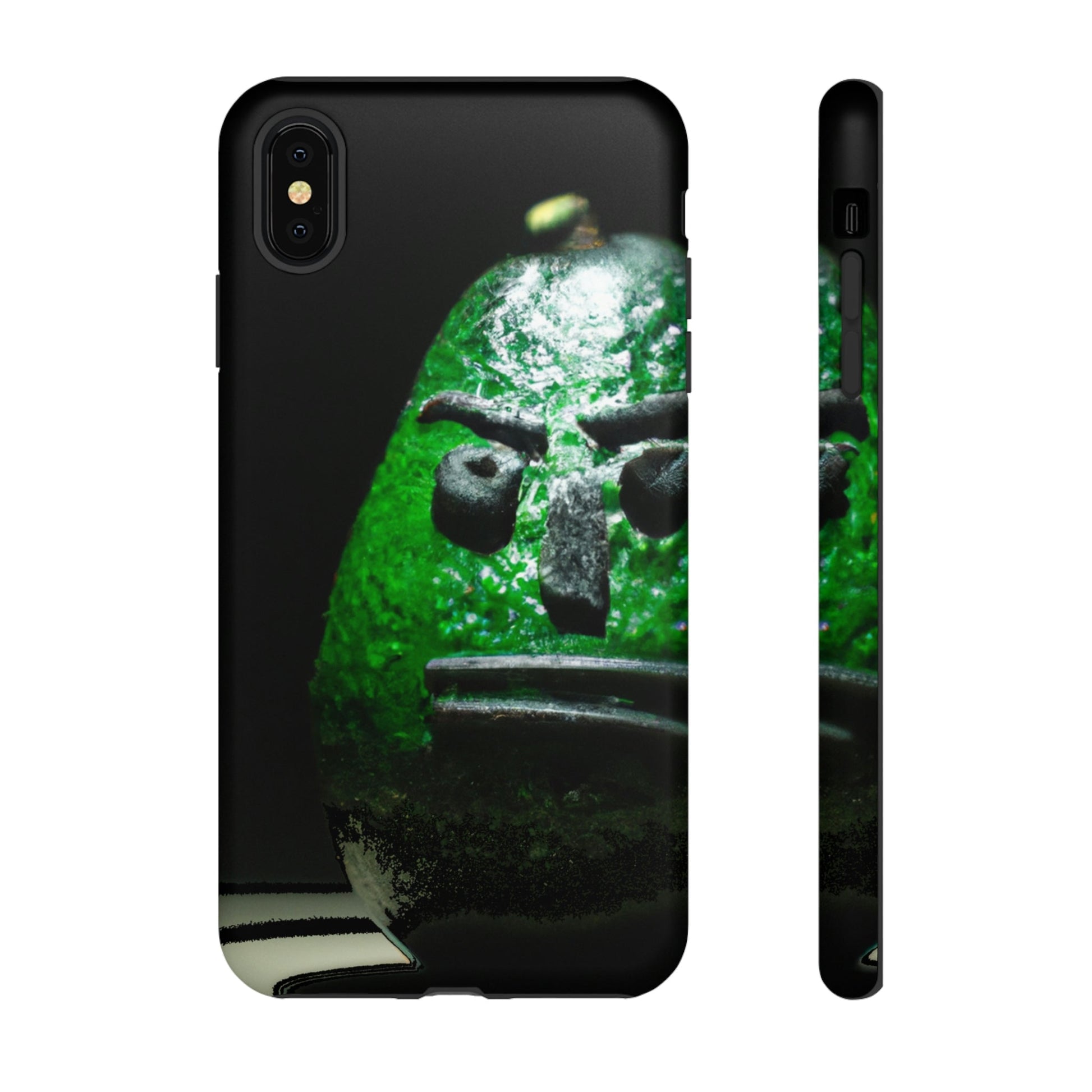 Phone Case-DARK AVOCADO | Tough-iPhone XS MAX-Matte-PhoneCaseBoss-Phone-Best-Phone-Cases