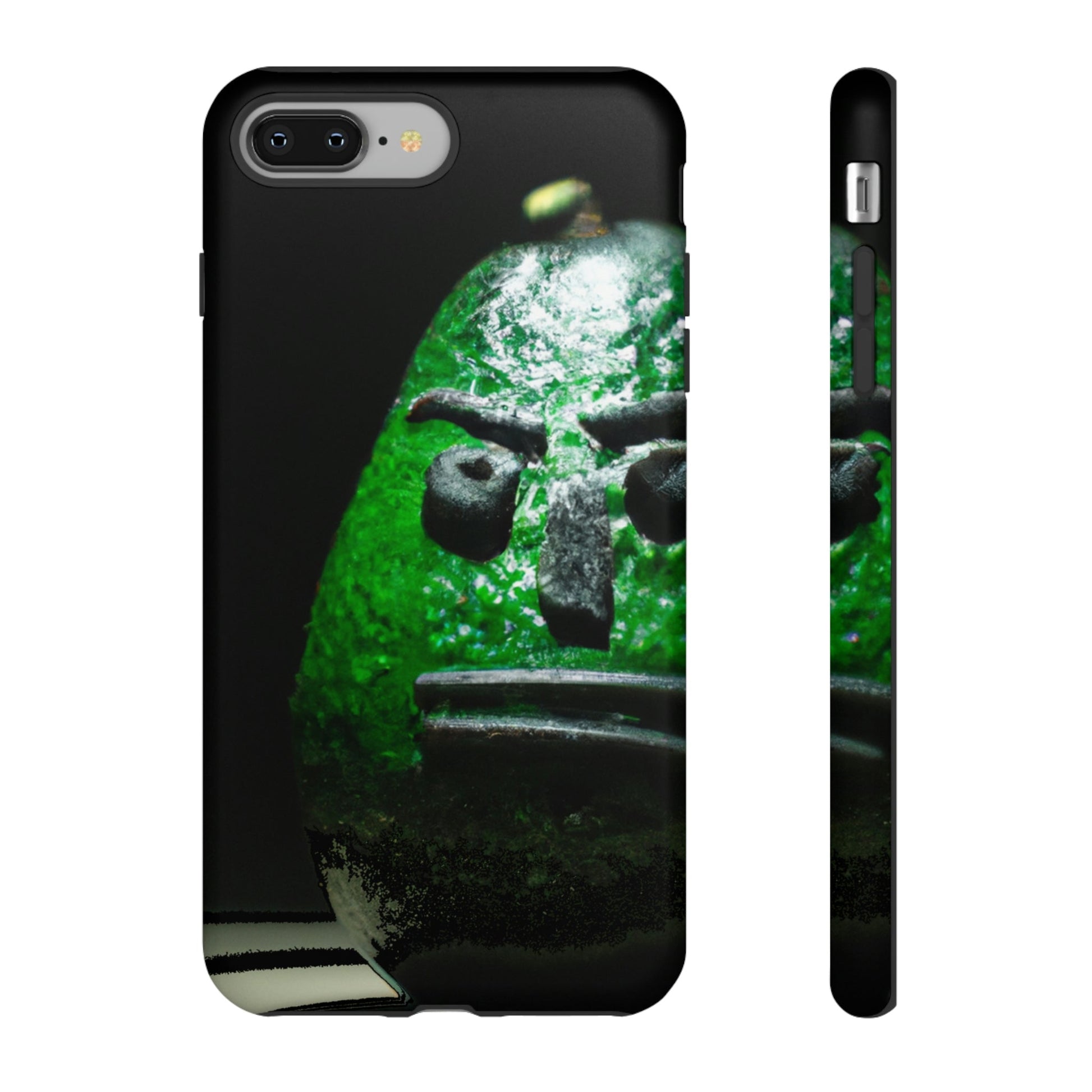 Phone Case-DARK AVOCADO | Tough-iPhone 8 Plus-Matte-PhoneCaseBoss-Phone-Best-Phone-Cases