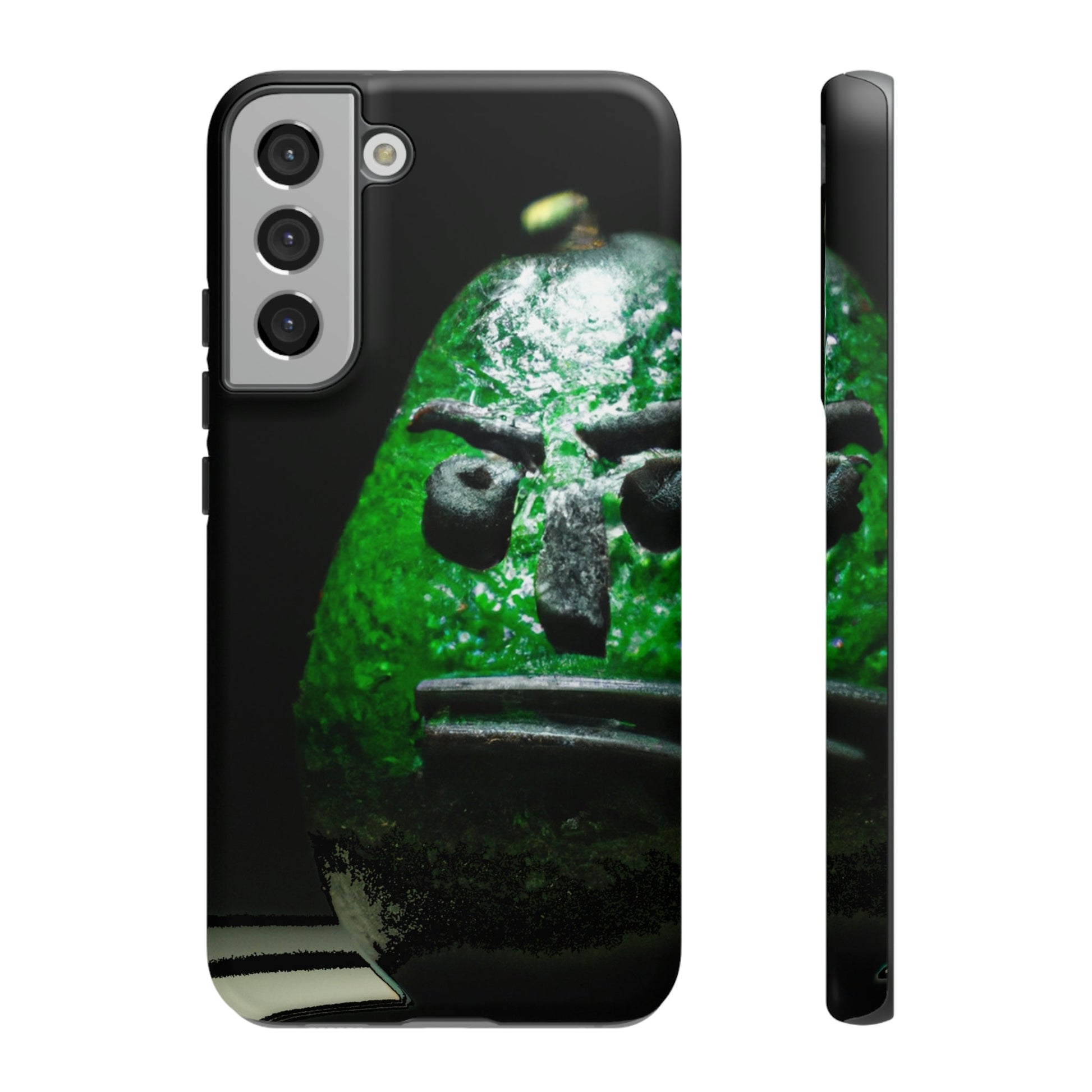 Phone Case-DARK AVOCADO | Tough-Samsung Galaxy S22 Plus-Matte-PhoneCaseBoss-Phone-Best-Phone-Cases