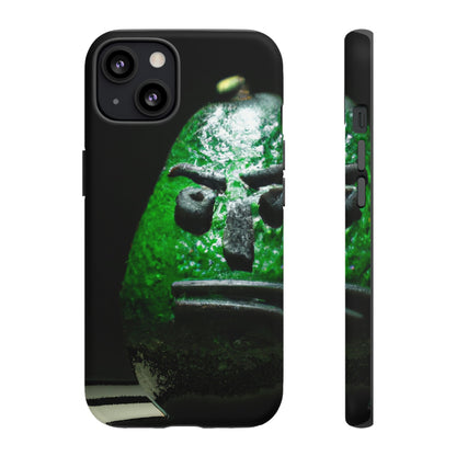 Phone Case-DARK AVOCADO | Tough-iPhone 13-Matte-PhoneCaseBoss-Phone-Best-Phone-Cases