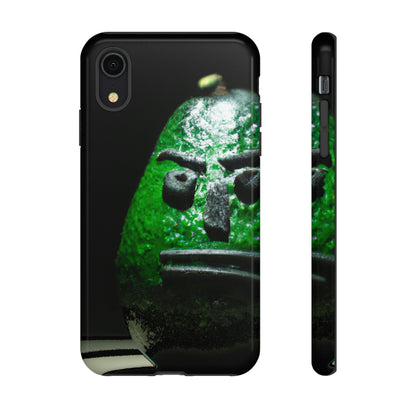 Phone Case-DARK AVOCADO | Tough-iPhone XR-Glossy-PhoneCaseBoss-Phone-Best-Phone-Cases