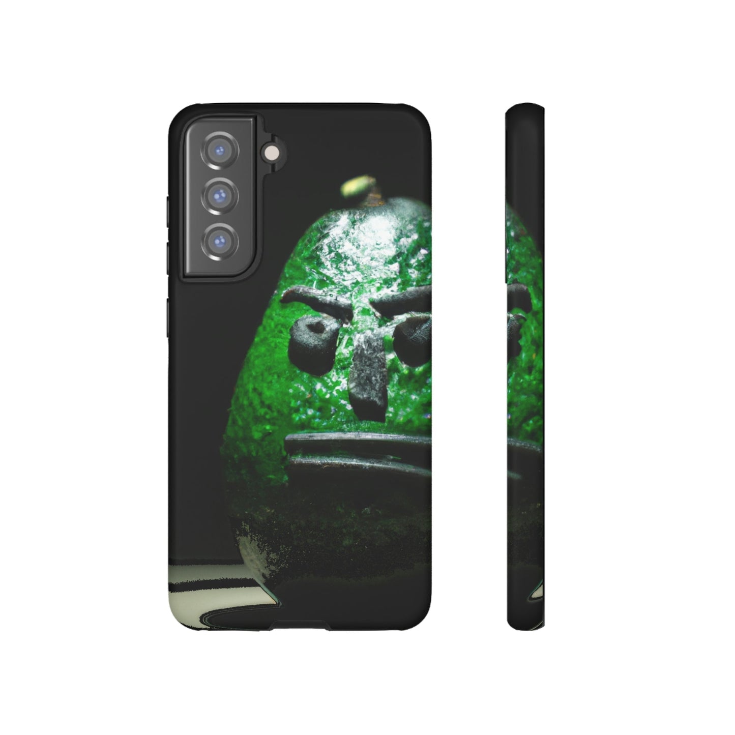 Phone Case-DARK AVOCADO | Tough-Samsung Galaxy S21 FE-Matte-PhoneCaseBoss-Phone-Best-Phone-Cases