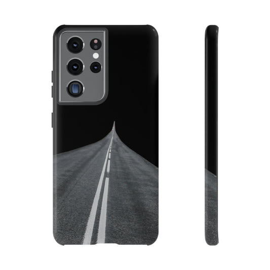 Phone Case-DARK HIGHWAY | Tough-Samsung Galaxy S21 Ultra-Glossy-PhoneCaseBoss-Phone-Best-Phone-Cases