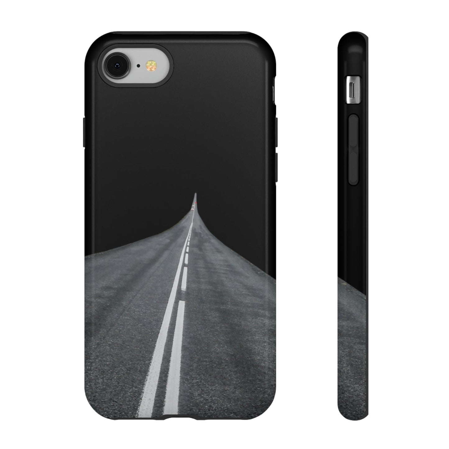 Phone Case-DARK HIGHWAY | Tough-iPhone 8-Glossy-PhoneCaseBoss-Phone-Best-Phone-Cases