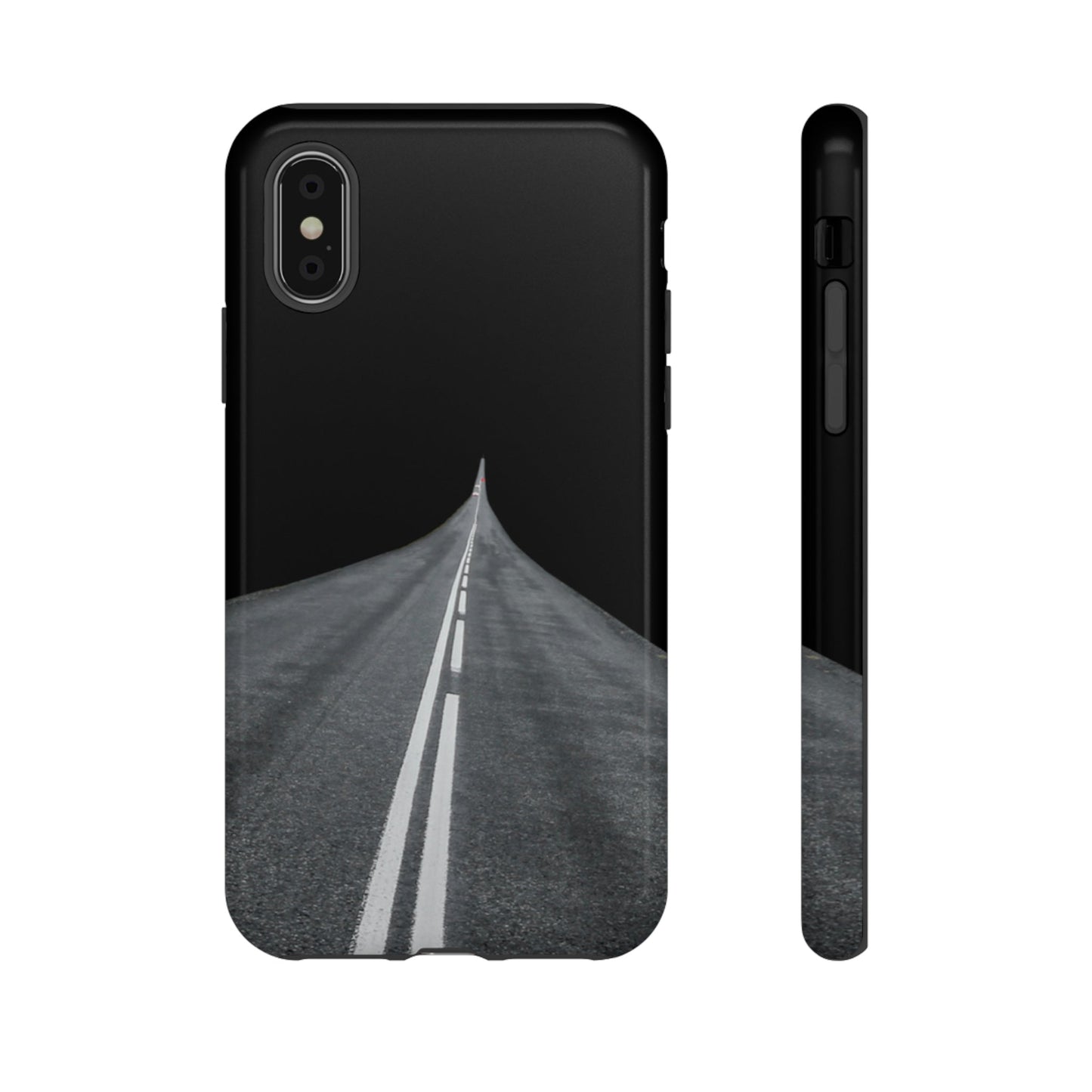 Phone Case-DARK HIGHWAY | Tough-iPhone XS-Glossy-PhoneCaseBoss-Phone-Best-Phone-Cases