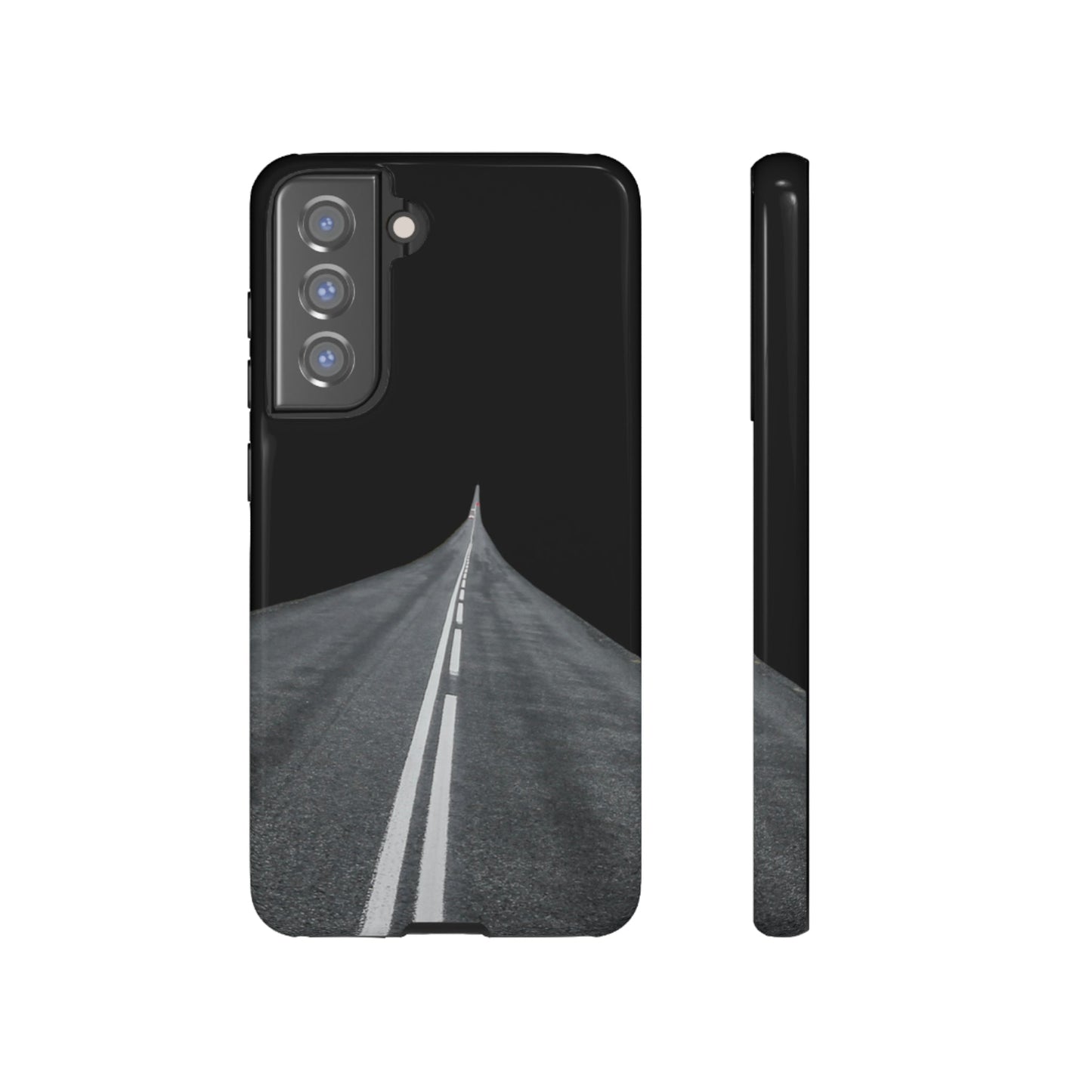 Phone Case-DARK HIGHWAY | Tough-Samsung Galaxy S21 FE-Glossy-PhoneCaseBoss-Phone-Best-Phone-Cases