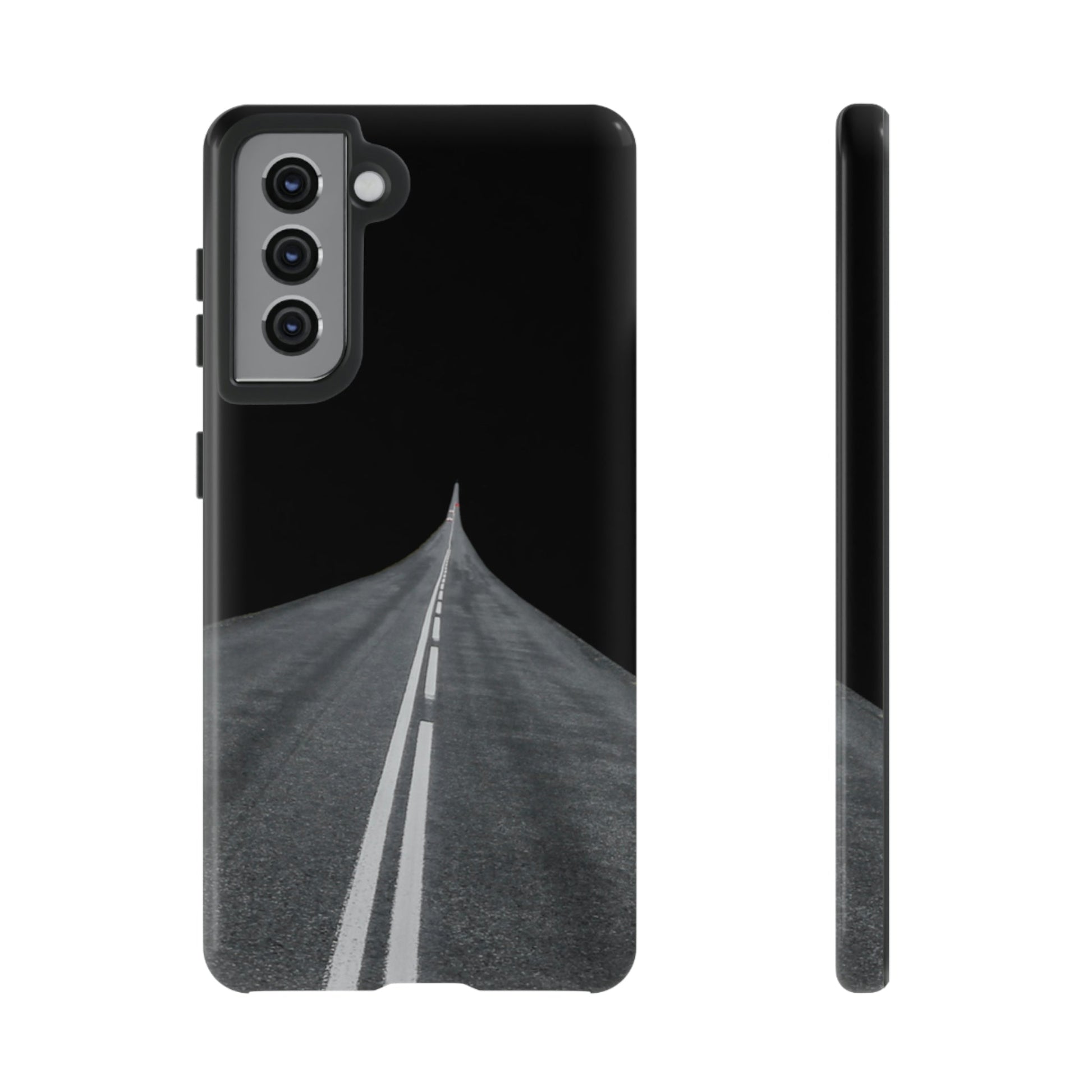 Phone Case-DARK HIGHWAY | Tough-Samsung Galaxy S21-Glossy-PhoneCaseBoss-Phone-Best-Phone-Cases