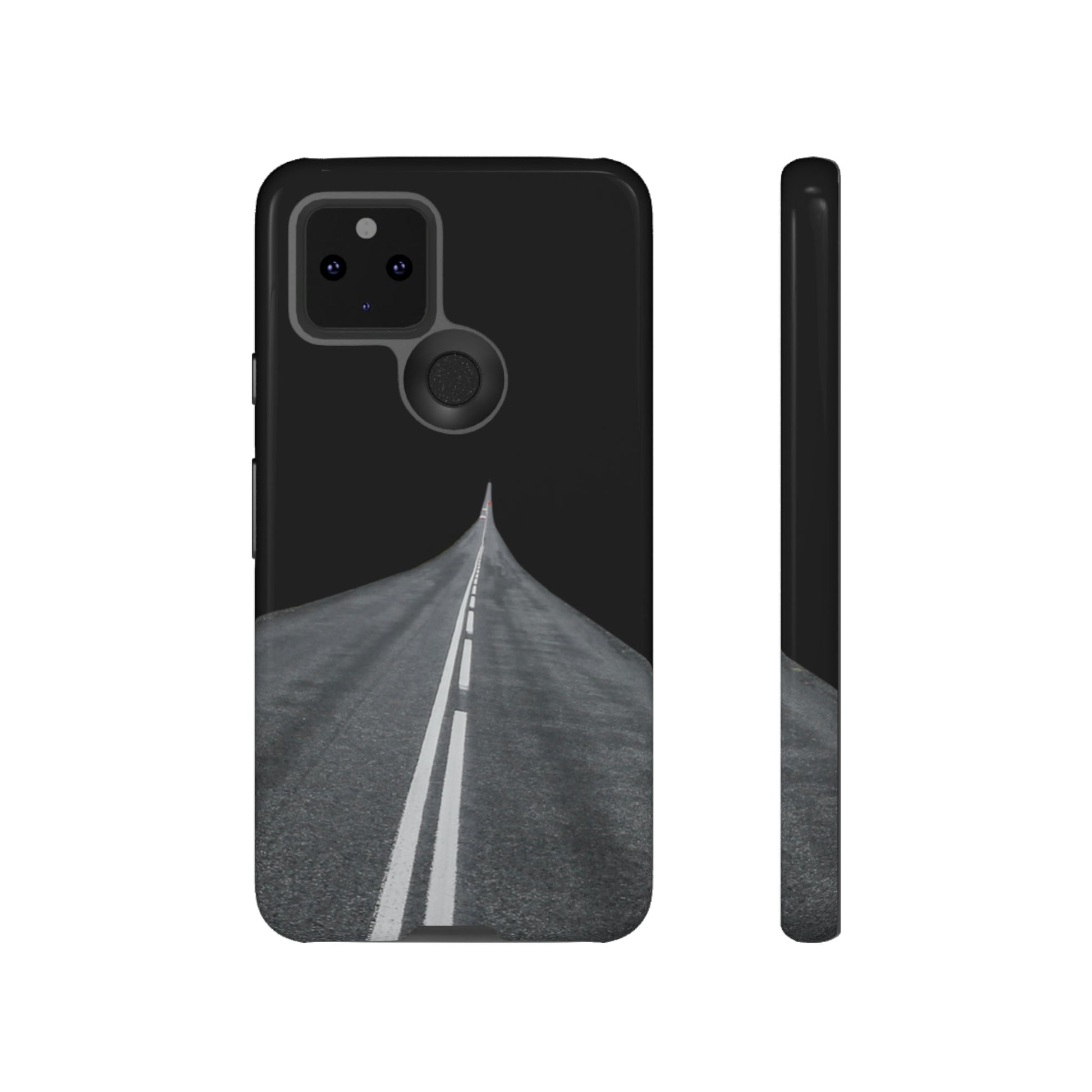 Phone Case-DARK HIGHWAY | Tough-Google Pixel 5 5G-Glossy-PhoneCaseBoss-Phone-Best-Phone-Cases