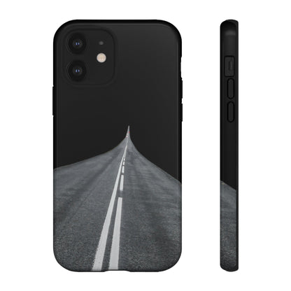 Phone Case-DARK HIGHWAY | Tough-iPhone 12-Glossy-PhoneCaseBoss-Phone-Best-Phone-Cases