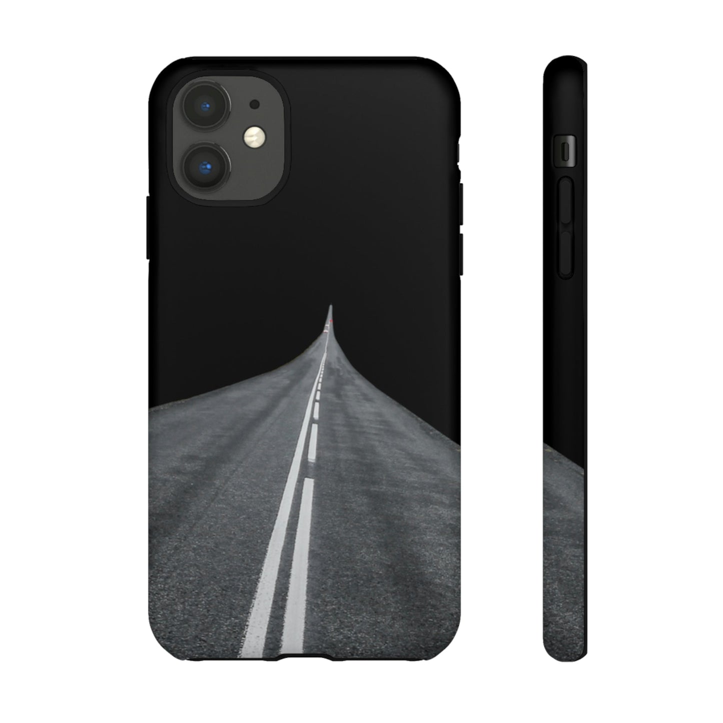 Phone Case-DARK HIGHWAY | Tough-iPhone 11-Matte-PhoneCaseBoss-Phone-Best-Phone-Cases