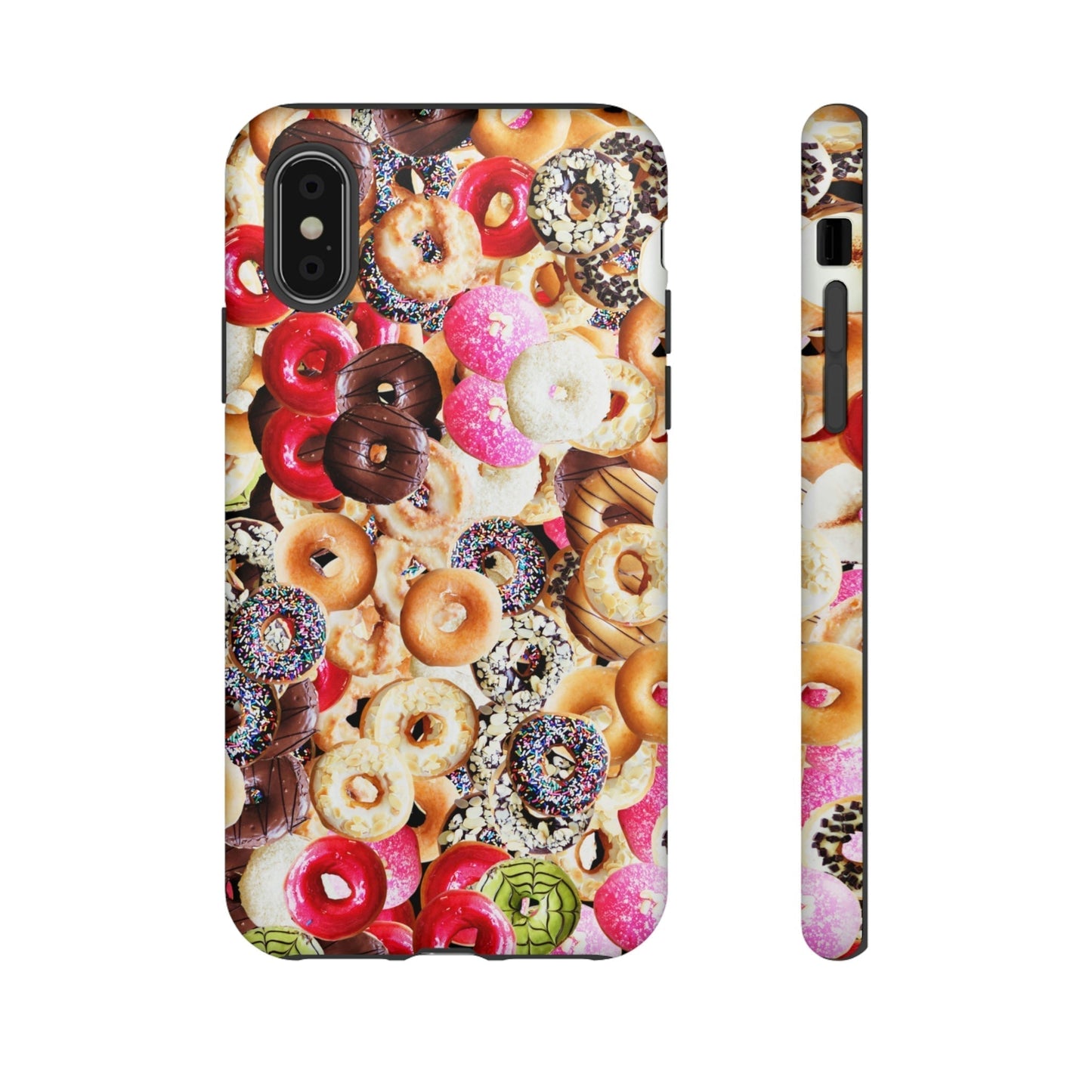 Phone Case-DONUTS | Tough-iPhone X-Matte-PhoneCaseBoss-Phone-Best-Phone-Cases