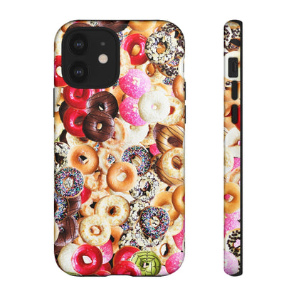 Phone Case-DONUTS | Tough-iPhone 12-Glossy-PhoneCaseBoss-Phone-Best-Phone-Cases