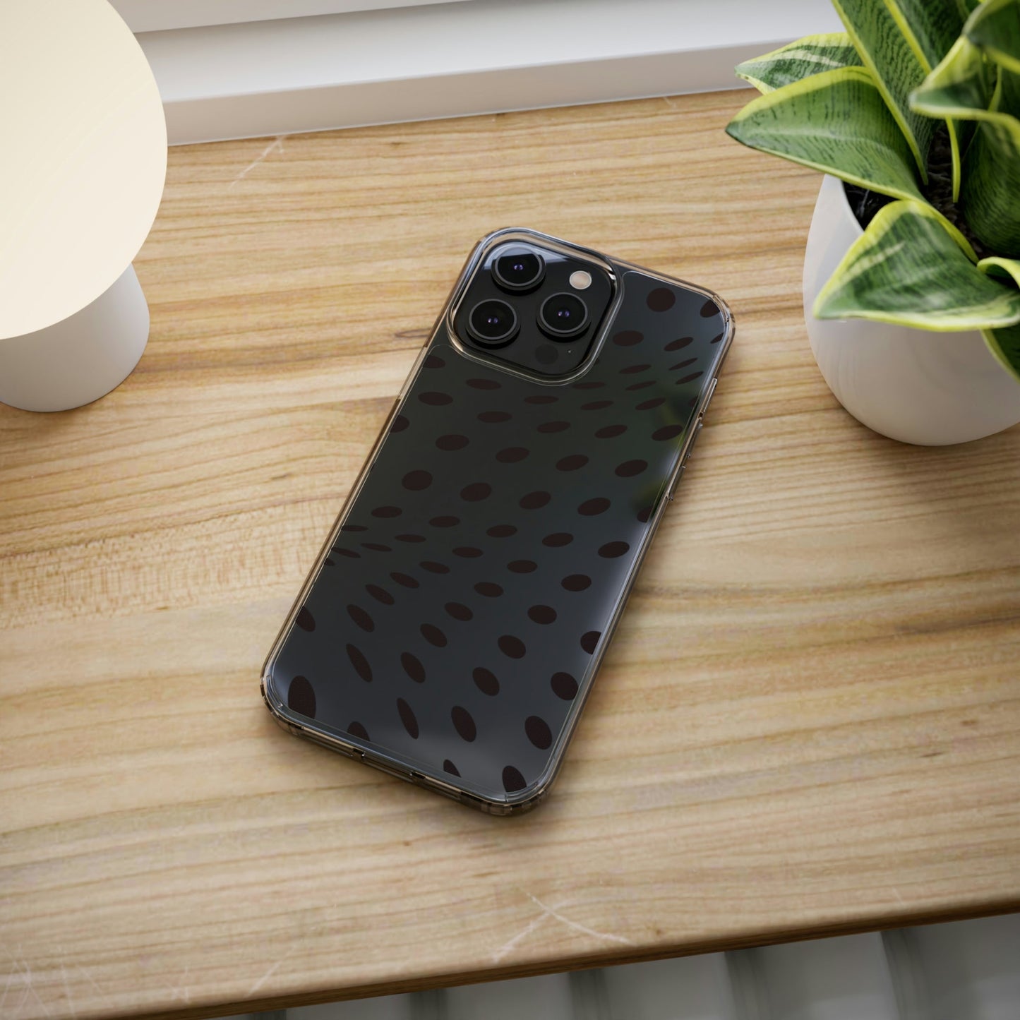 Phone Case-DOT VORTEX | Clear-PhoneCaseBoss-Phone-Best-Phone-Cases