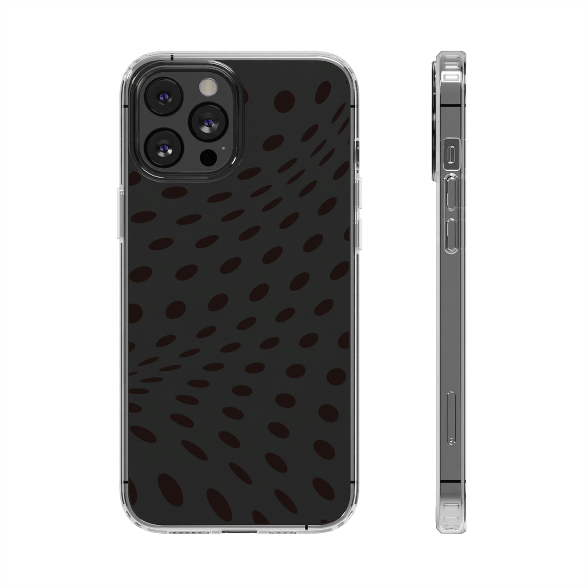 Phone Case-DOT VORTEX | Clear-iPhone 12 Pro Max-Without gift packaging-PhoneCaseBoss-Phone-Best-Phone-Cases