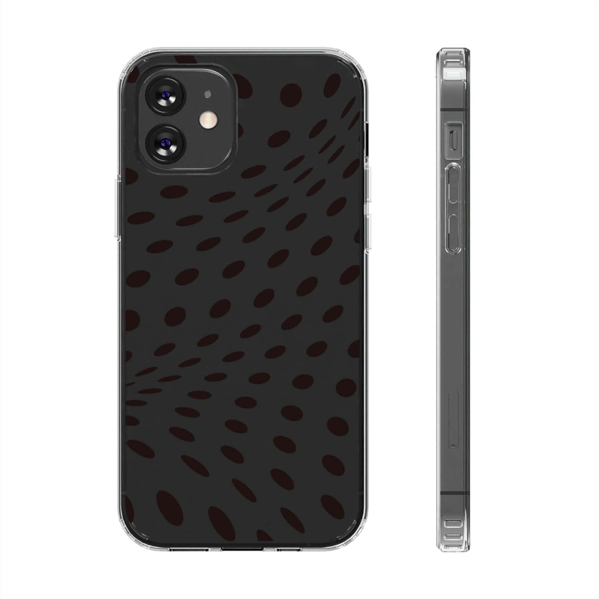 Phone Case-DOT VORTEX | Clear-iPhone 12-Without gift packaging-PhoneCaseBoss-Phone-Best-Phone-Cases