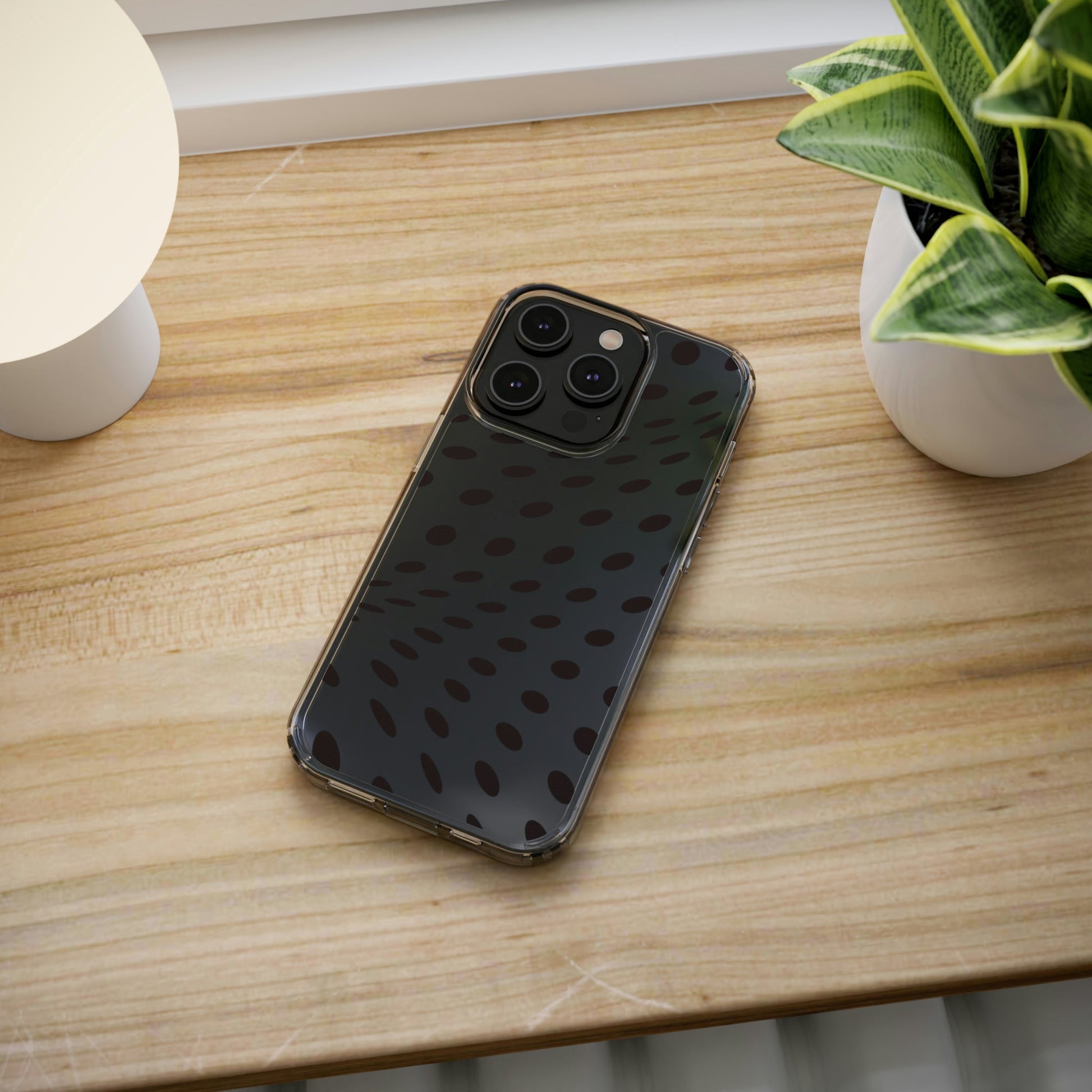 Phone Case-DOT VORTEX | Clear-PhoneCaseBoss-Phone-Best-Phone-Cases