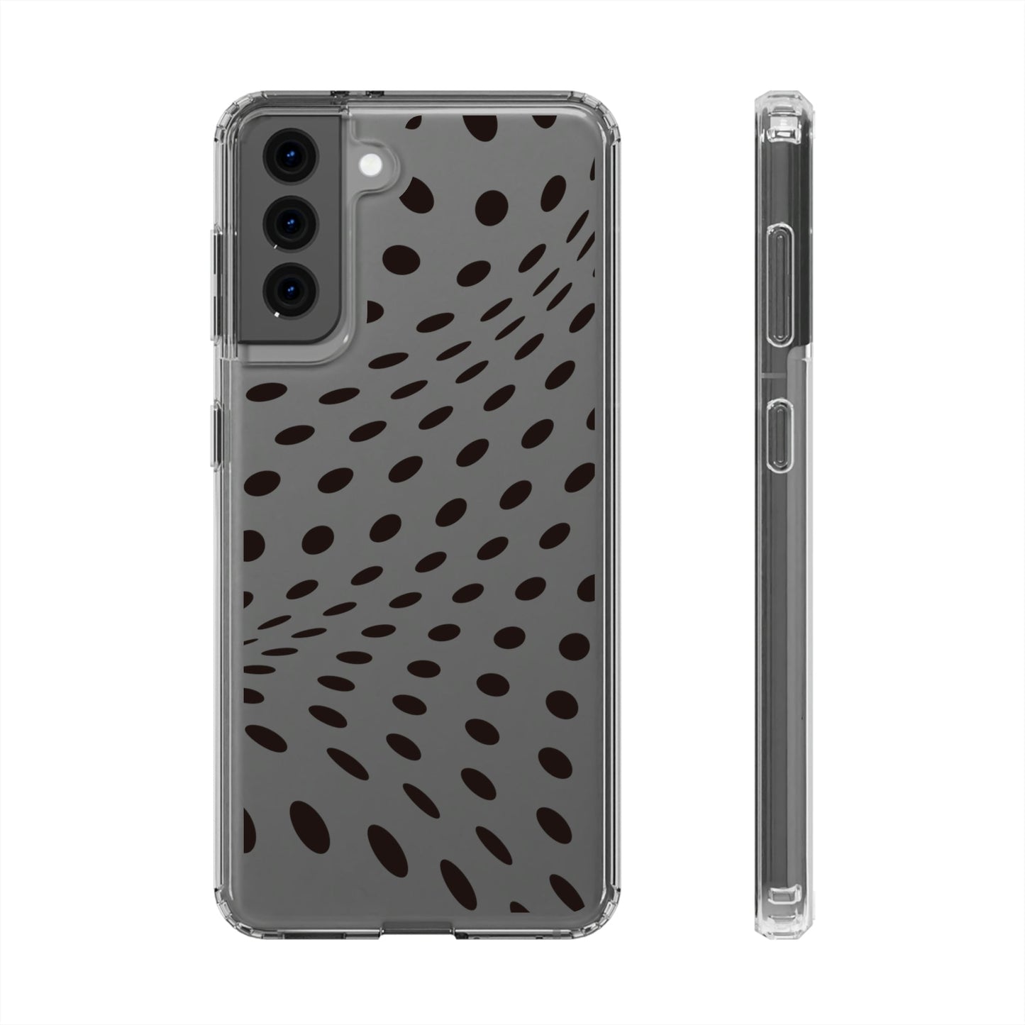 Phone Case-DOT VORTEX | Clear-Samsung Galaxy S21-Without gift packaging-PhoneCaseBoss-Phone-Best-Phone-Cases