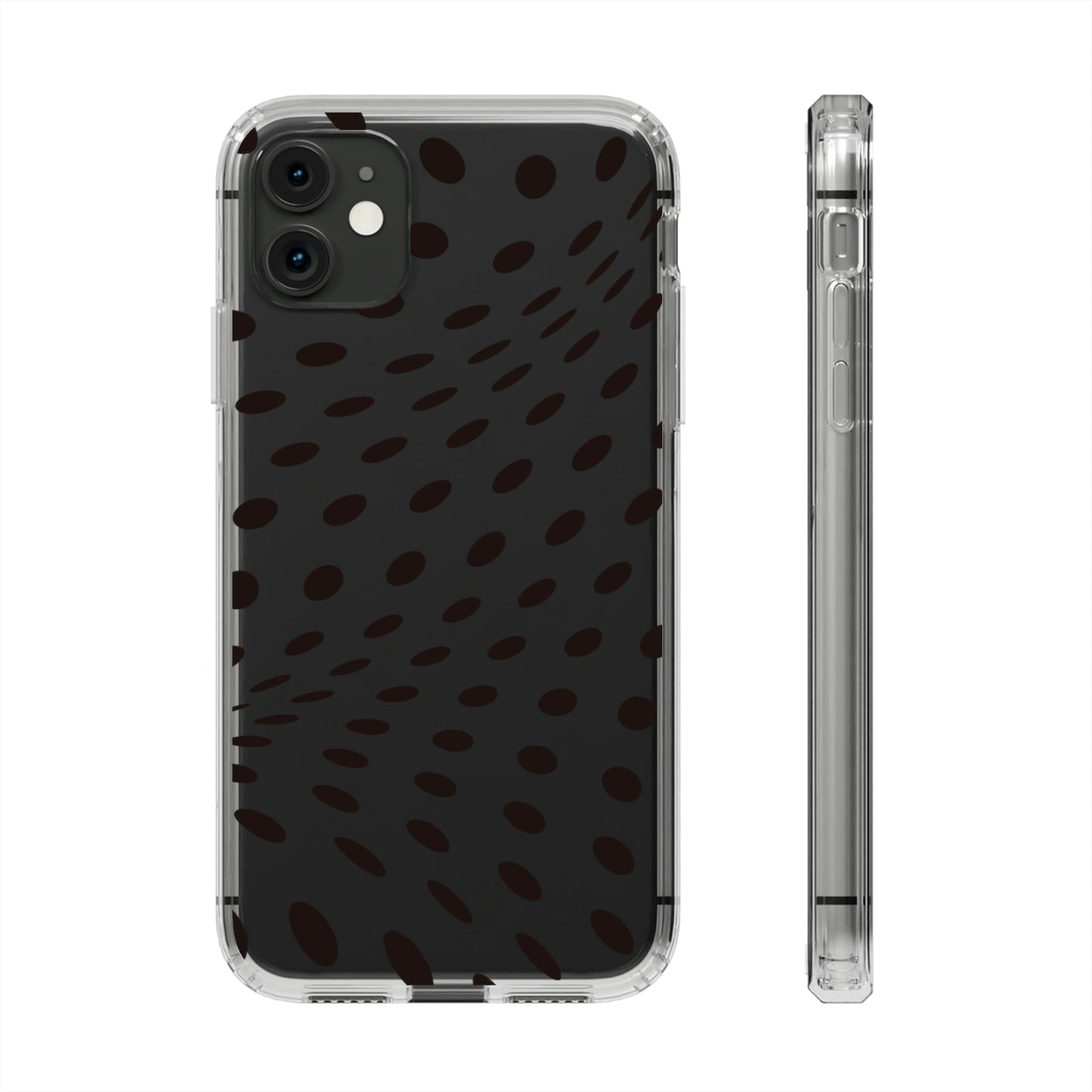 Phone Case-DOT VORTEX | Clear-iPhone 11-Without gift packaging-PhoneCaseBoss-Phone-Best-Phone-Cases