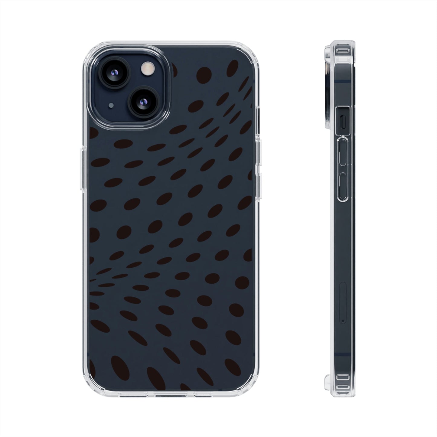 Phone Case-DOT VORTEX | Clear-iPhone 13-Without gift packaging-PhoneCaseBoss-Phone-Best-Phone-Cases