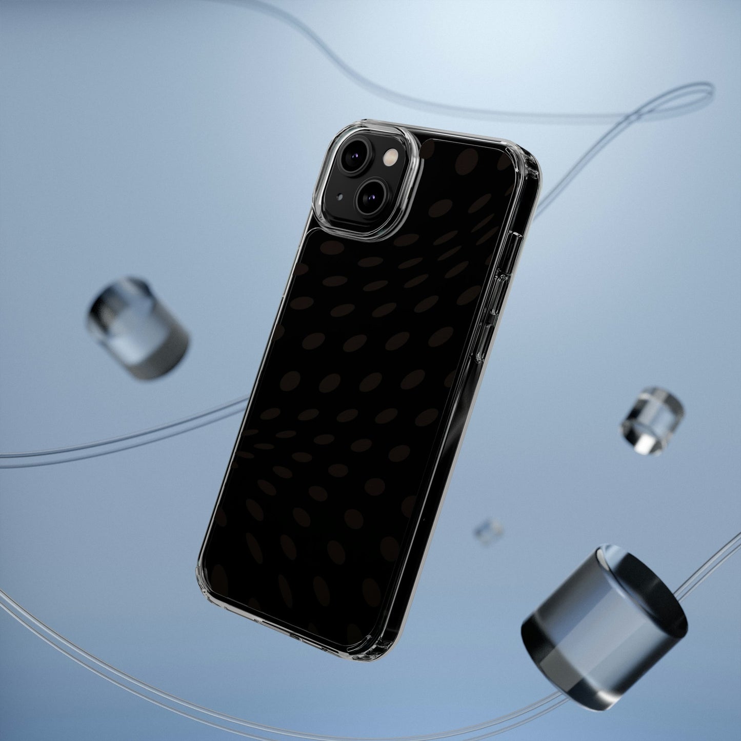 Phone Case-DOT VORTEX | Clear-PhoneCaseBoss-Phone-Best-Phone-Cases