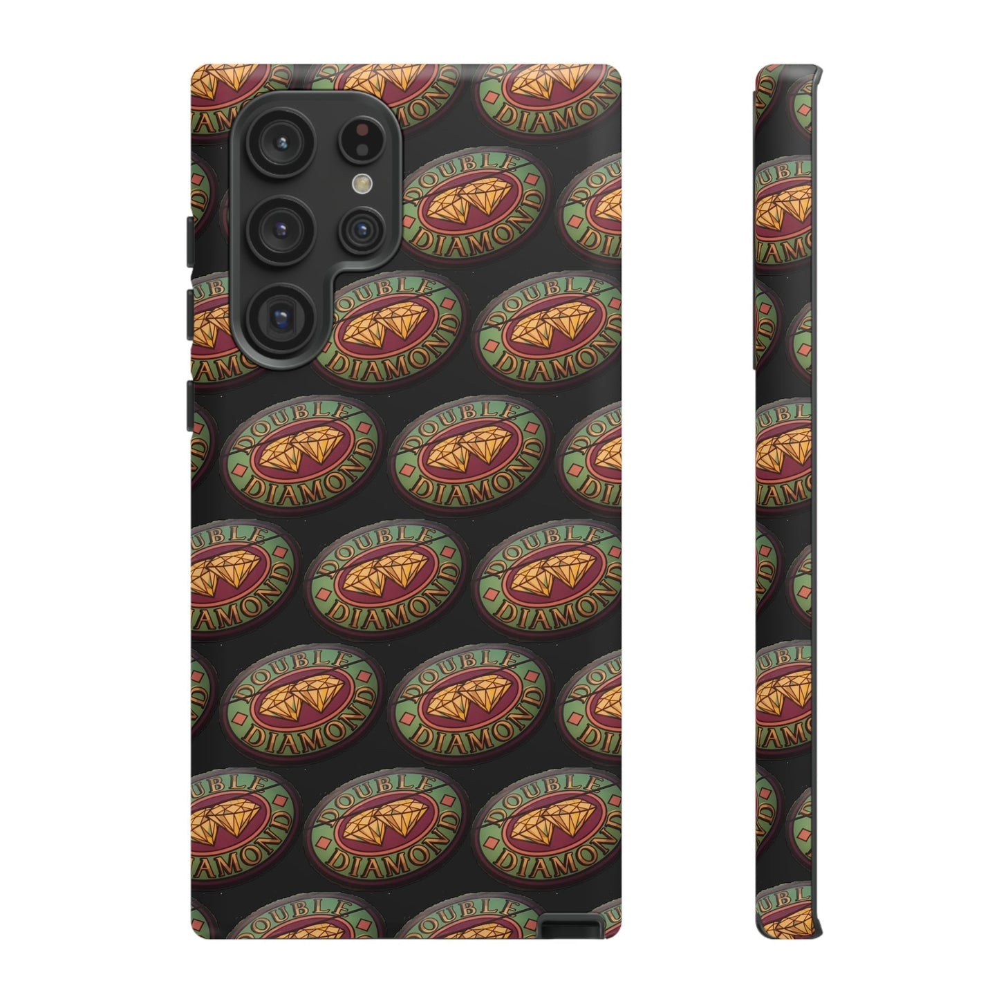 Phone Case-DOUBLE DIAMOND | Tough-Samsung Galaxy S22 Ultra-Matte-PhoneCaseBoss-Phone-Best-Phone-Cases