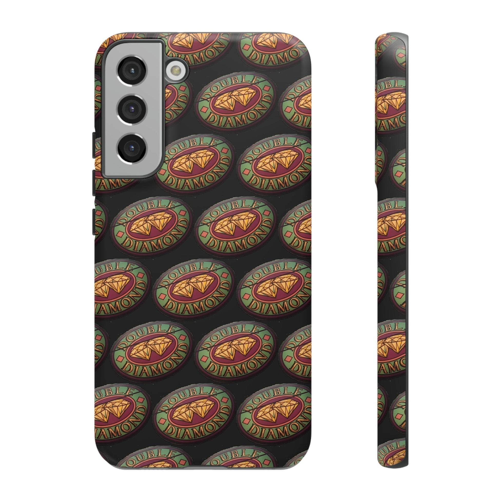 Phone Case-DOUBLE DIAMOND | Tough-Samsung Galaxy S22 Plus-Matte-PhoneCaseBoss-Phone-Best-Phone-Cases