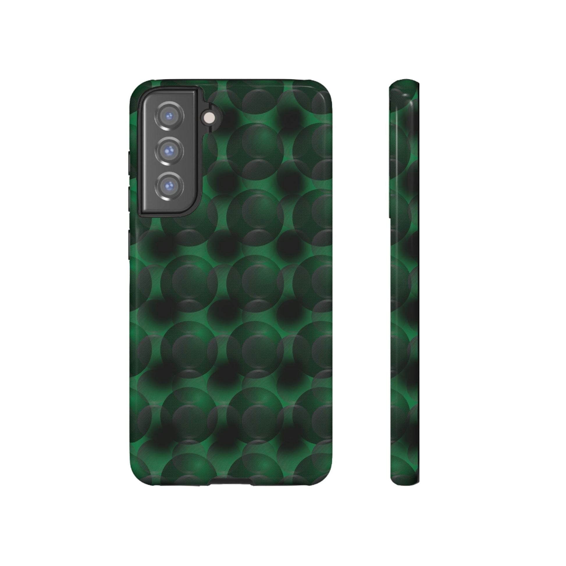 Phone Case-EMERALD OBSIDIAN | Tough-Samsung Galaxy S21 FE-Glossy-PhoneCaseBoss-Phone-Best-Phone-Cases