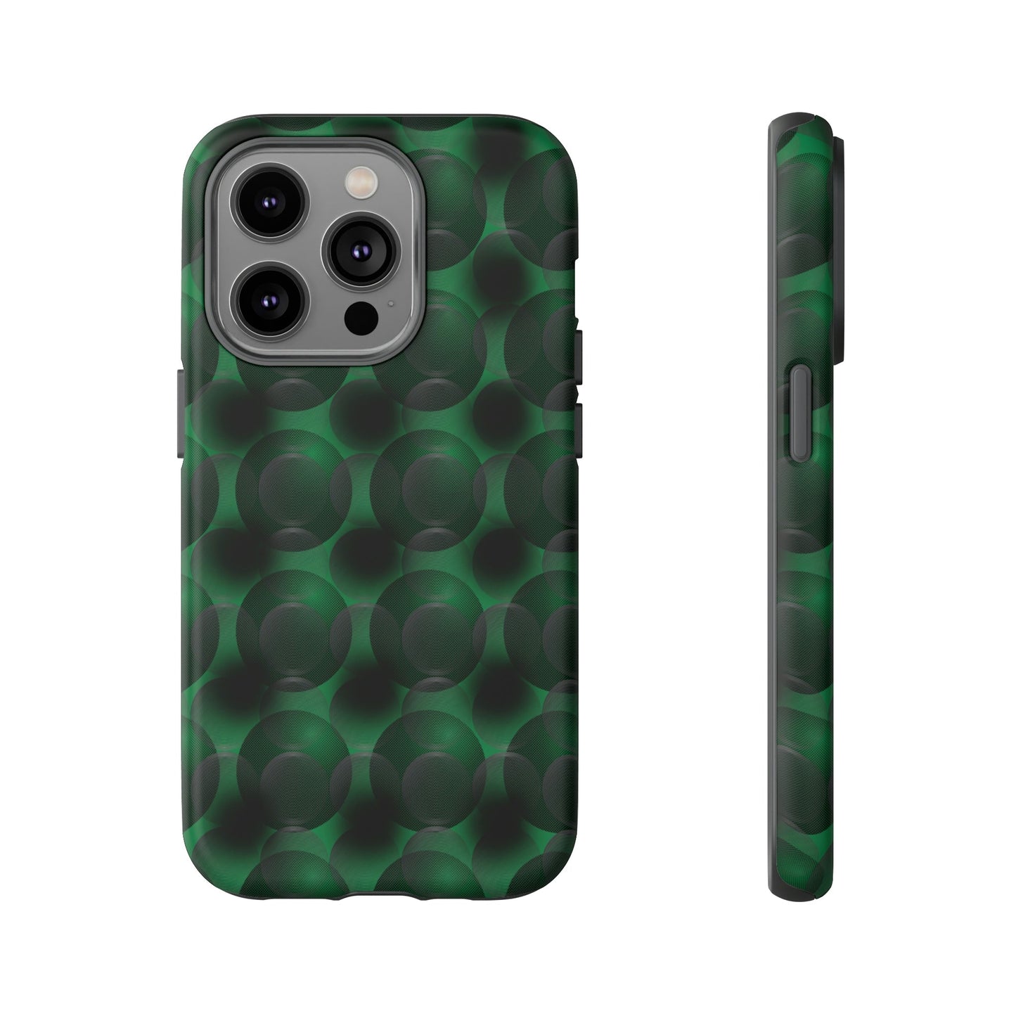 Phone Case-EMERALD OBSIDIAN | Tough-iPhone 14 Pro-Matte-PhoneCaseBoss-Phone-Best-Phone-Cases