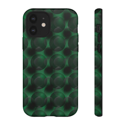 Phone Case-EMERALD OBSIDIAN | Tough-iPhone 12-Glossy-PhoneCaseBoss-Phone-Best-Phone-Cases