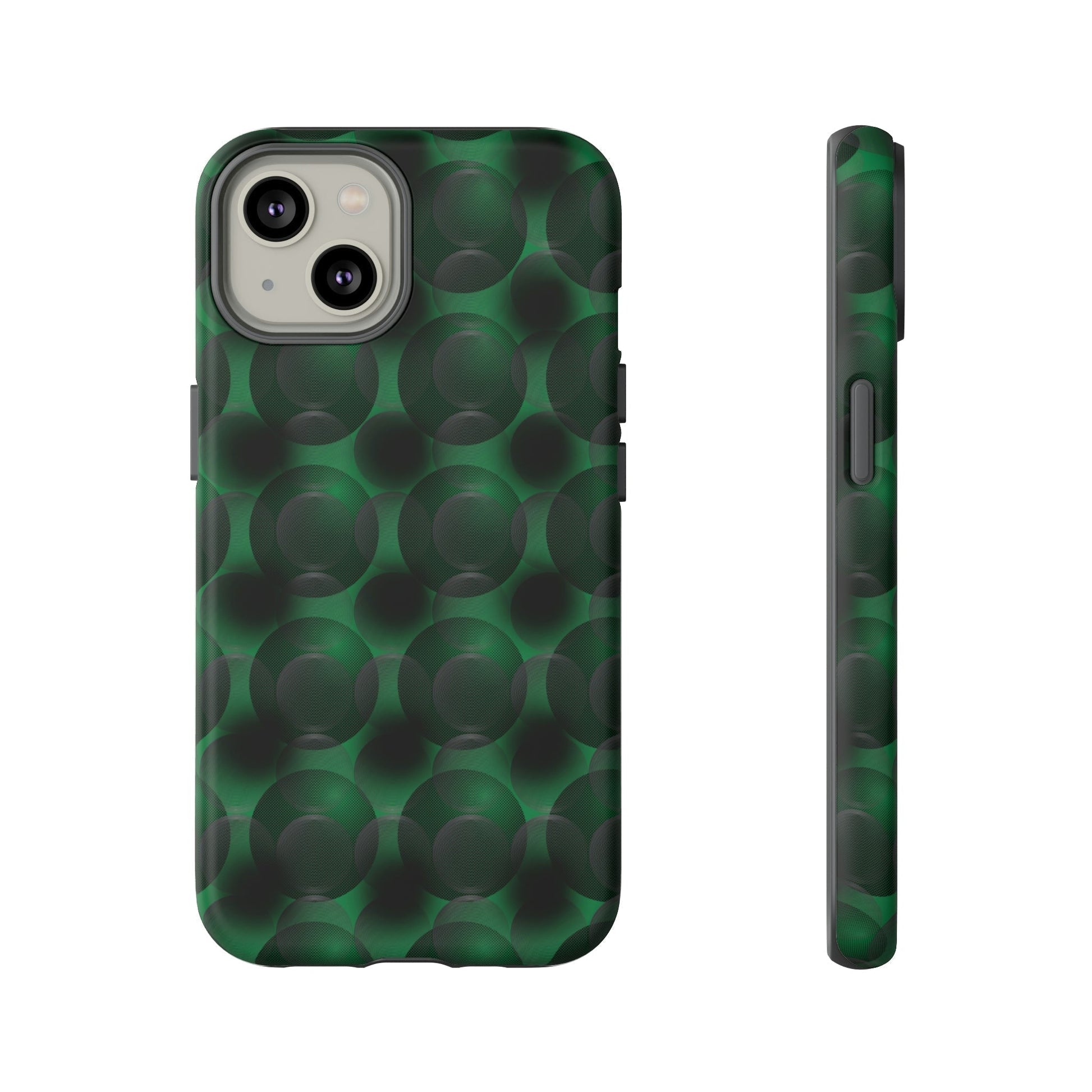 Phone Case-EMERALD OBSIDIAN | Tough-iPhone 14-Matte-PhoneCaseBoss-Phone-Best-Phone-Cases