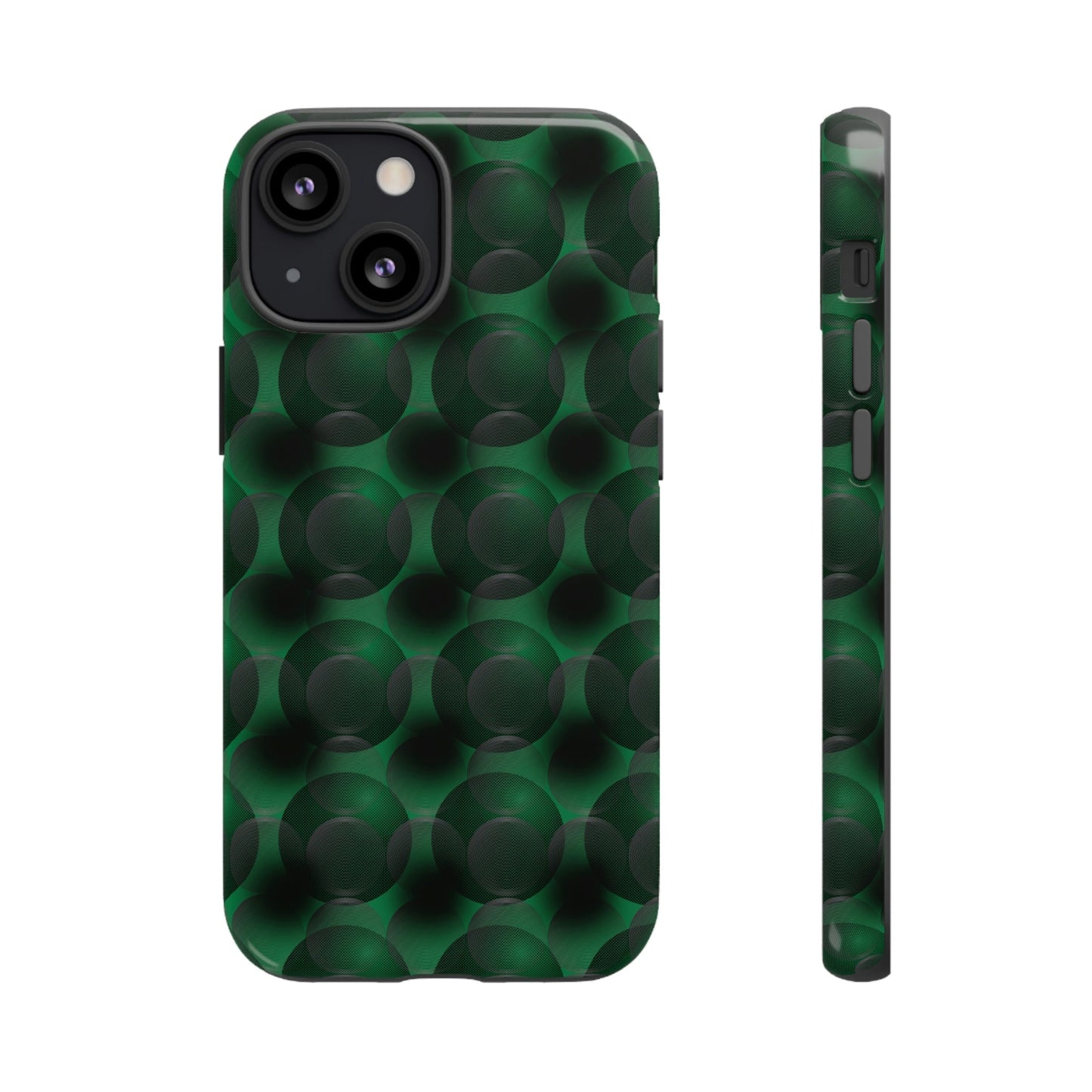 Phone Case-EMERALD OBSIDIAN | Tough-iPhone 13 Mini-Glossy-PhoneCaseBoss-Phone-Best-Phone-Cases