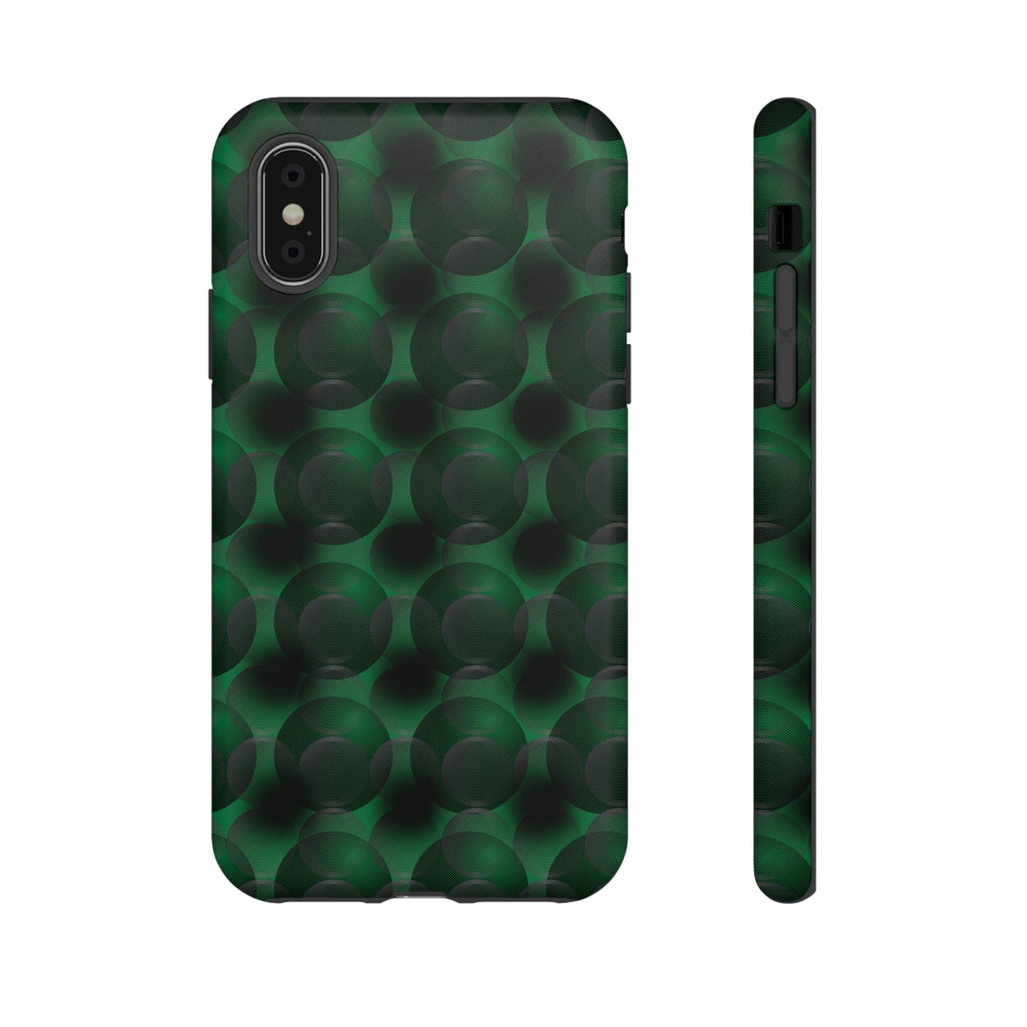 Phone Case-EMERALD OBSIDIAN | Tough-iPhone XS-Matte-PhoneCaseBoss-Phone-Best-Phone-Cases