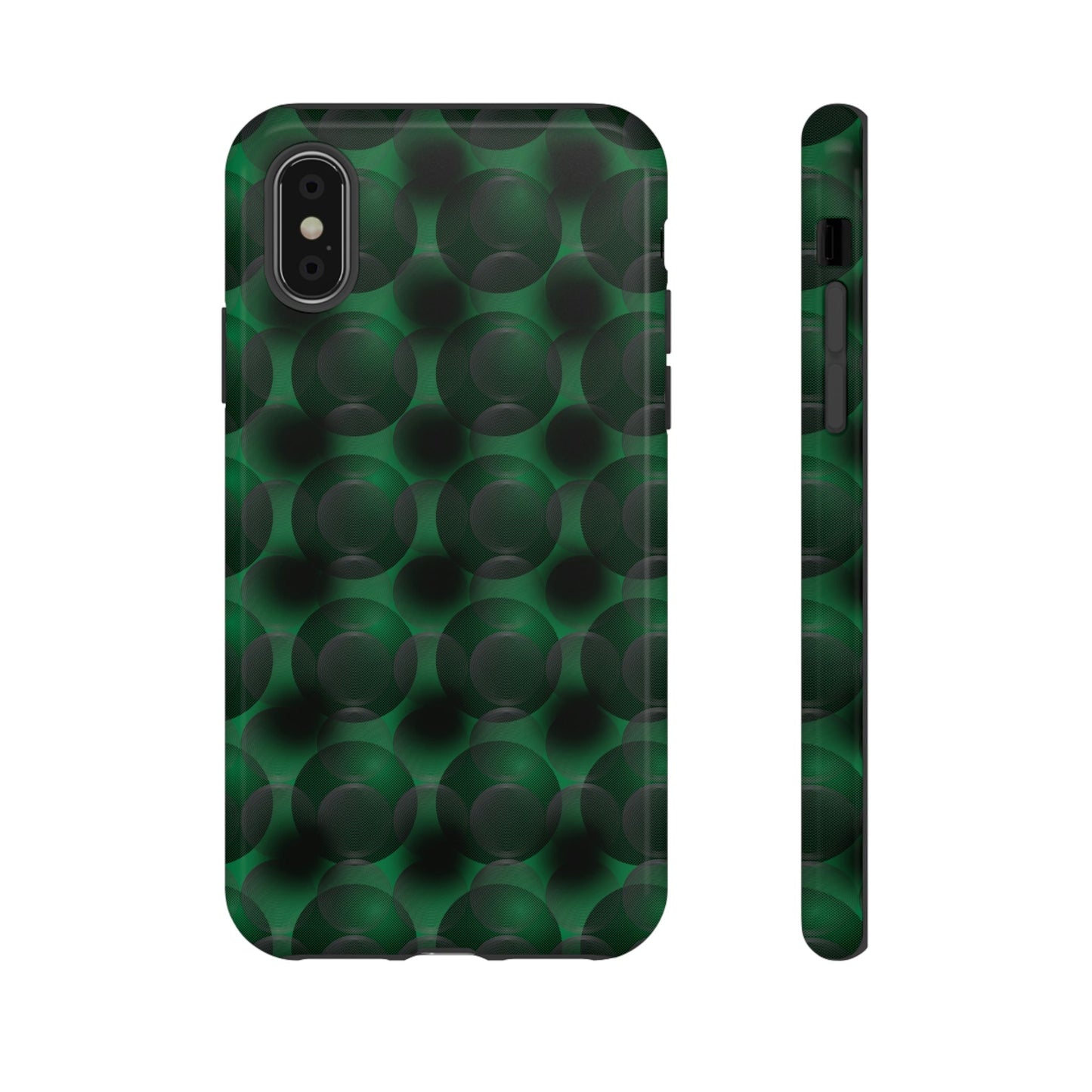 Phone Case-EMERALD OBSIDIAN | Tough-iPhone X-Glossy-PhoneCaseBoss-Phone-Best-Phone-Cases