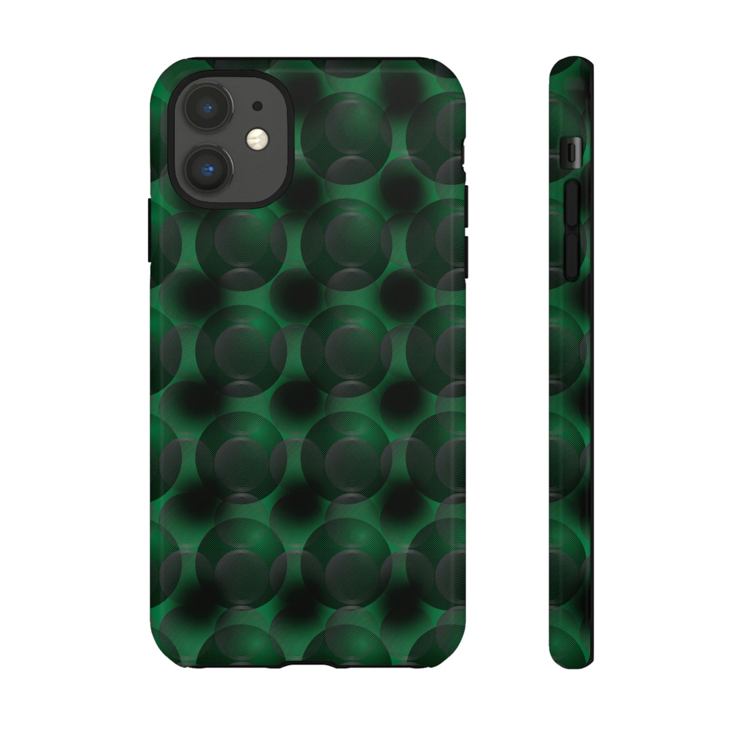 Phone Case-EMERALD OBSIDIAN | Tough-iPhone 11-Glossy-PhoneCaseBoss-Phone-Best-Phone-Cases